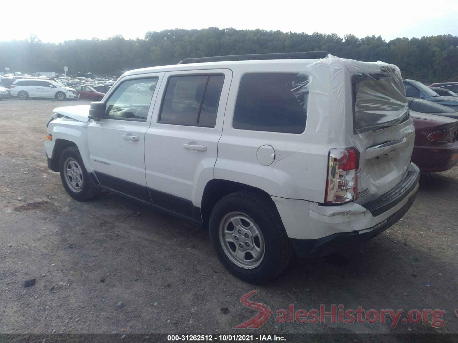 1C4NJPBB6GD770619 2016 JEEP PATRIOT