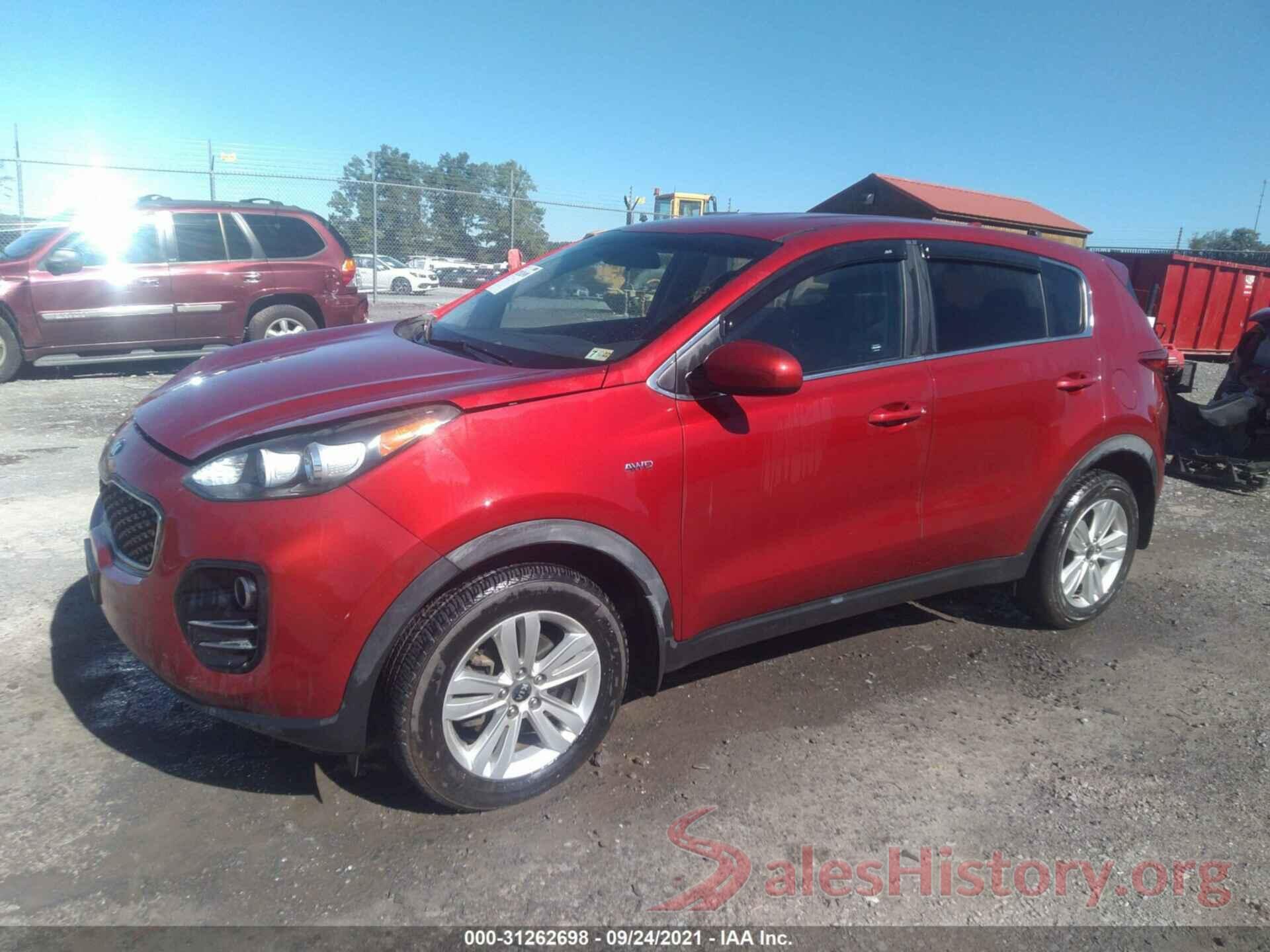 KNDPMCAC3K7608232 2019 KIA SPORTAGE