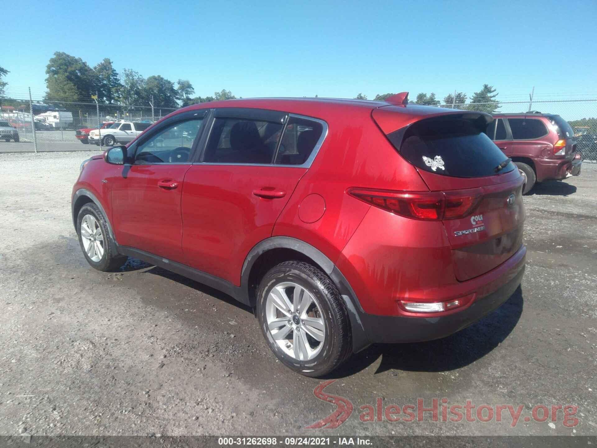 KNDPMCAC3K7608232 2019 KIA SPORTAGE