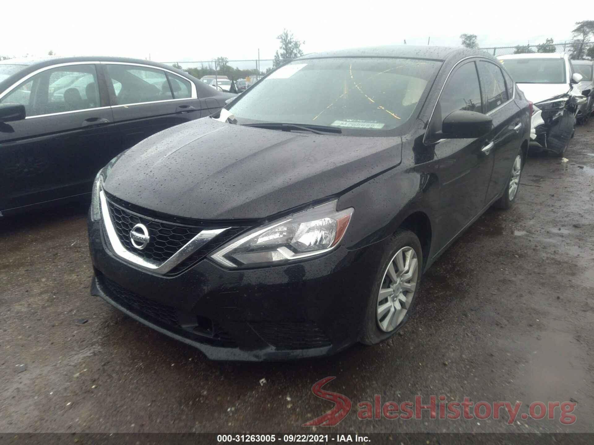 3N1AB7AP0KY444607 2019 NISSAN SENTRA