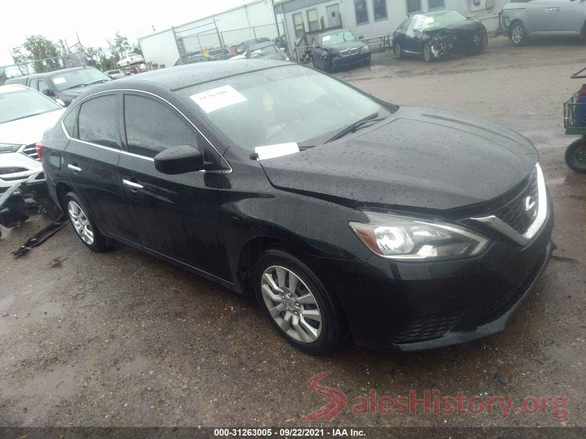 3N1AB7AP0KY444607 2019 NISSAN SENTRA