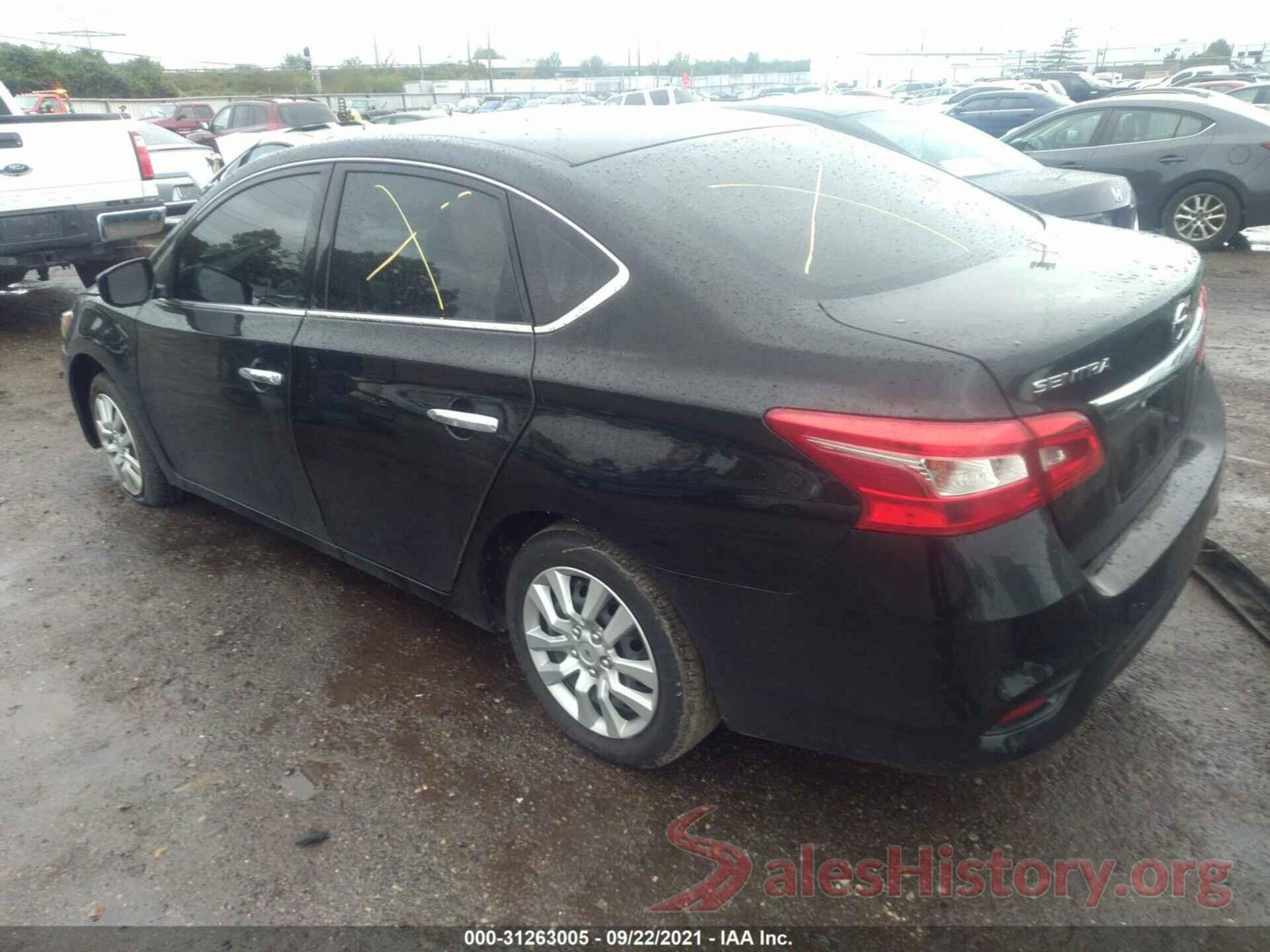 3N1AB7AP0KY444607 2019 NISSAN SENTRA