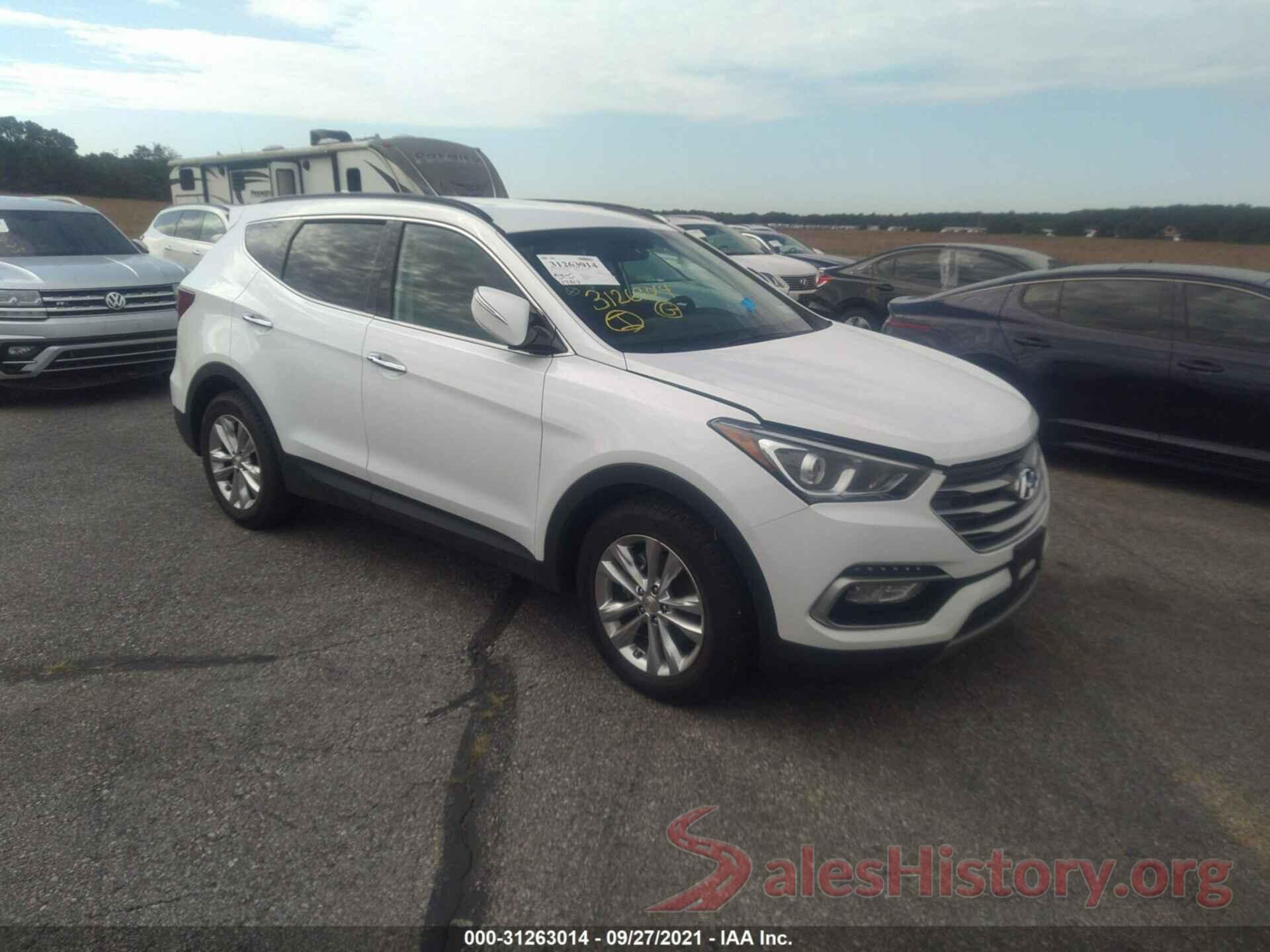 5XYZUDLA8HG484190 2017 HYUNDAI SANTA FE SPORT