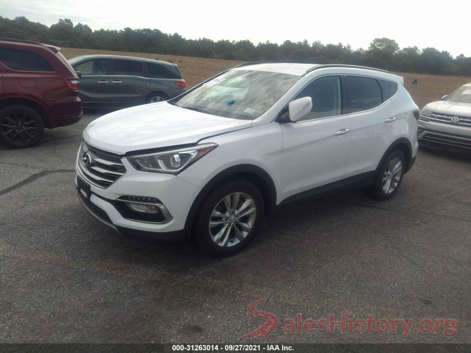 5XYZUDLA8HG484190 2017 HYUNDAI SANTA FE SPORT