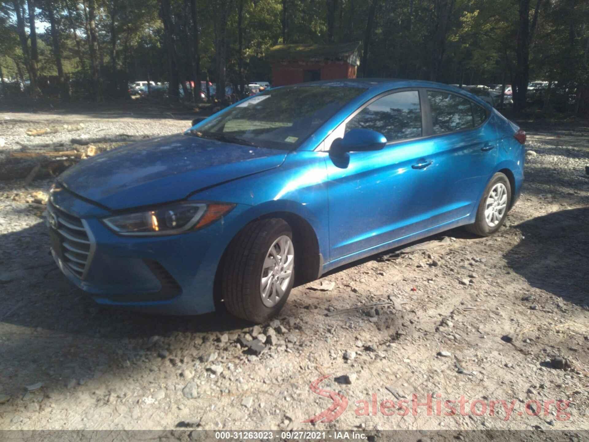 KMHD74LF5HU408224 2017 HYUNDAI ELANTRA