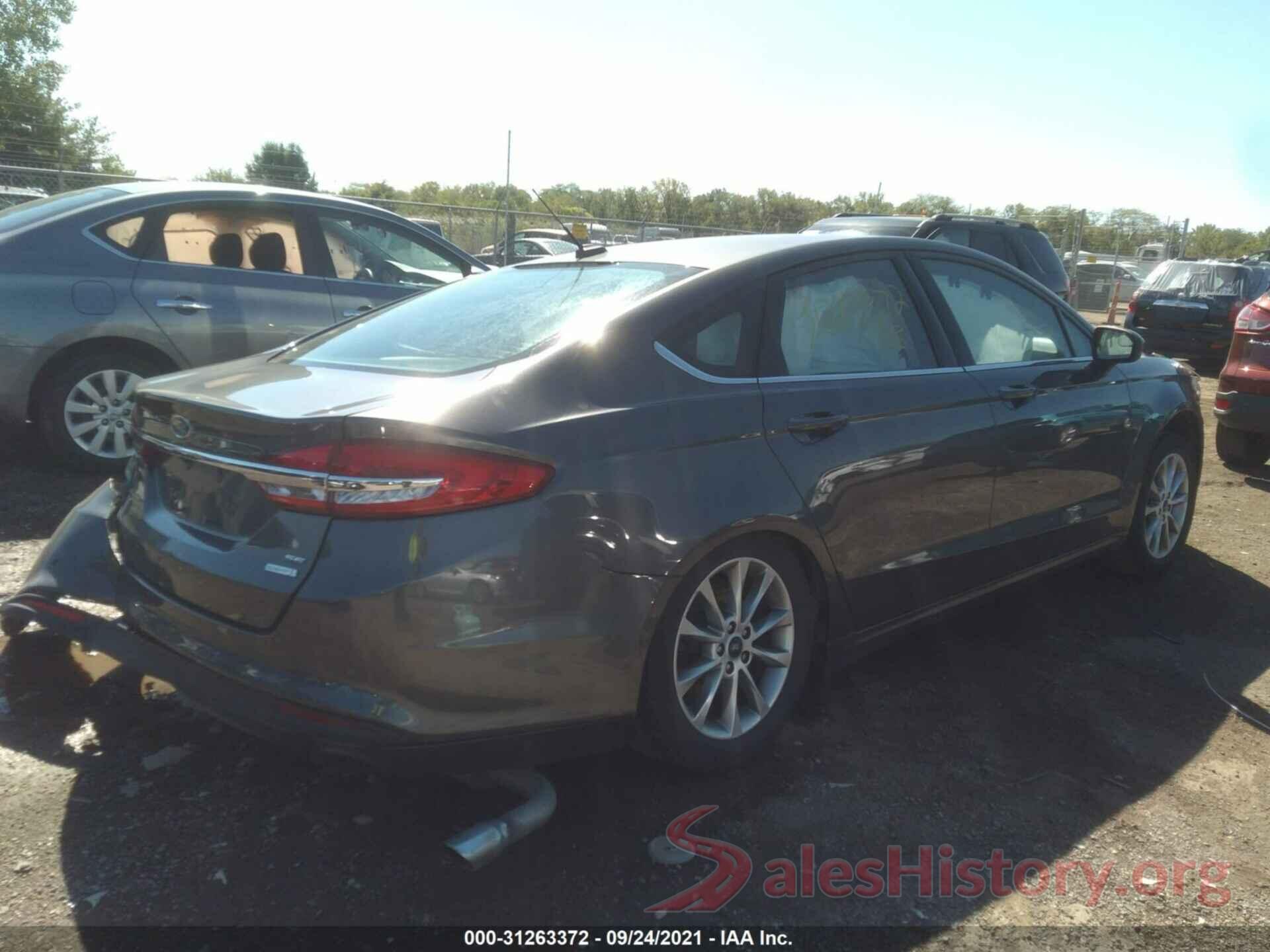 3FA6P0HD2HR348106 2017 FORD FUSION