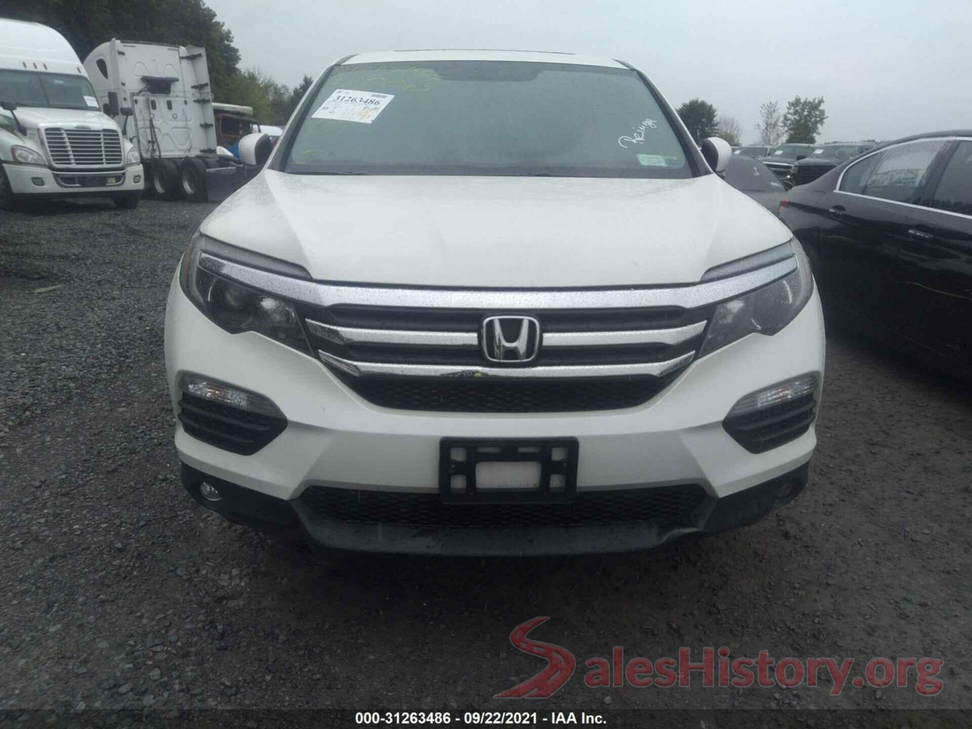 5FNYF6H78HB102679 2017 HONDA PILOT