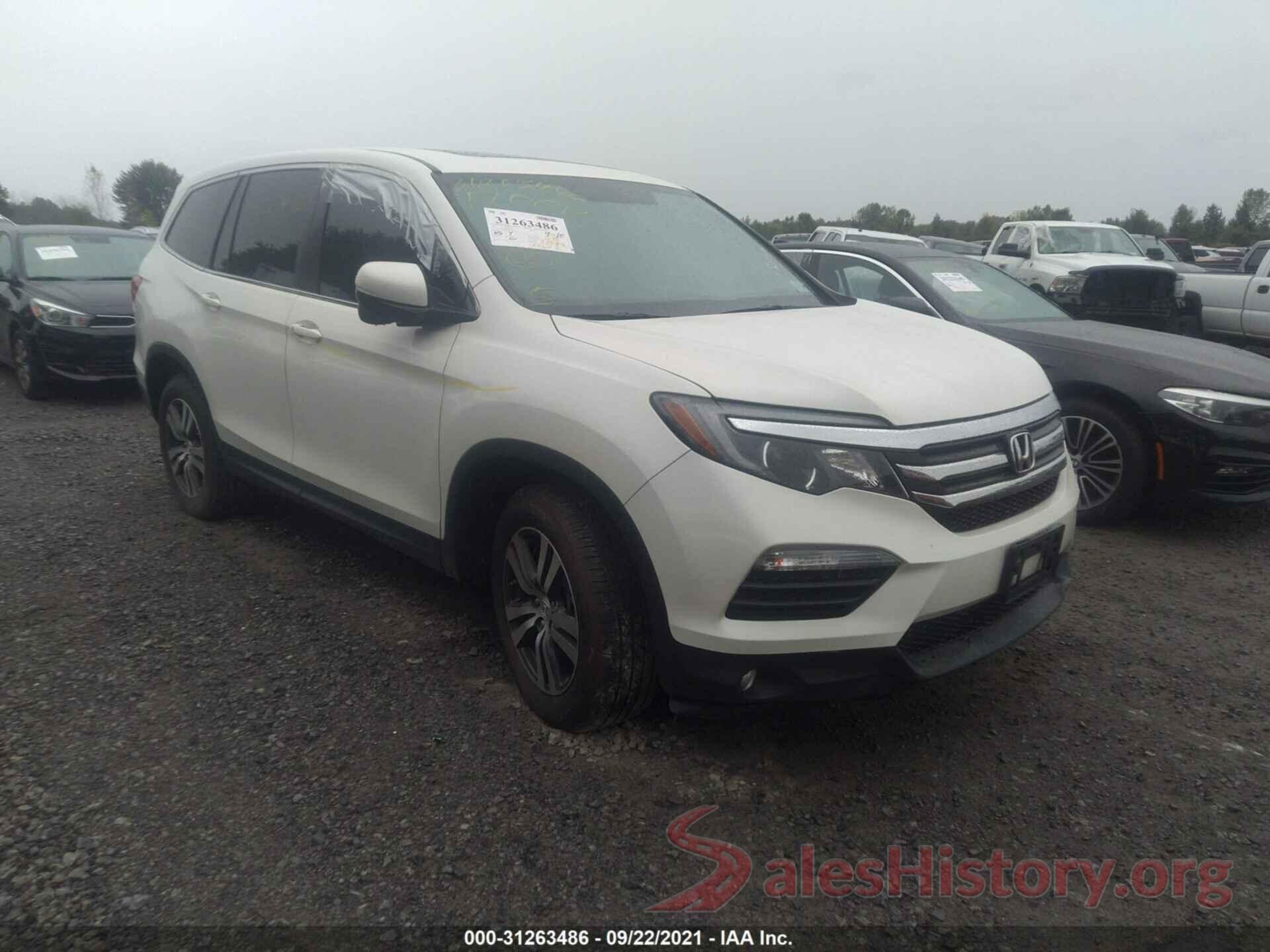 5FNYF6H78HB102679 2017 HONDA PILOT