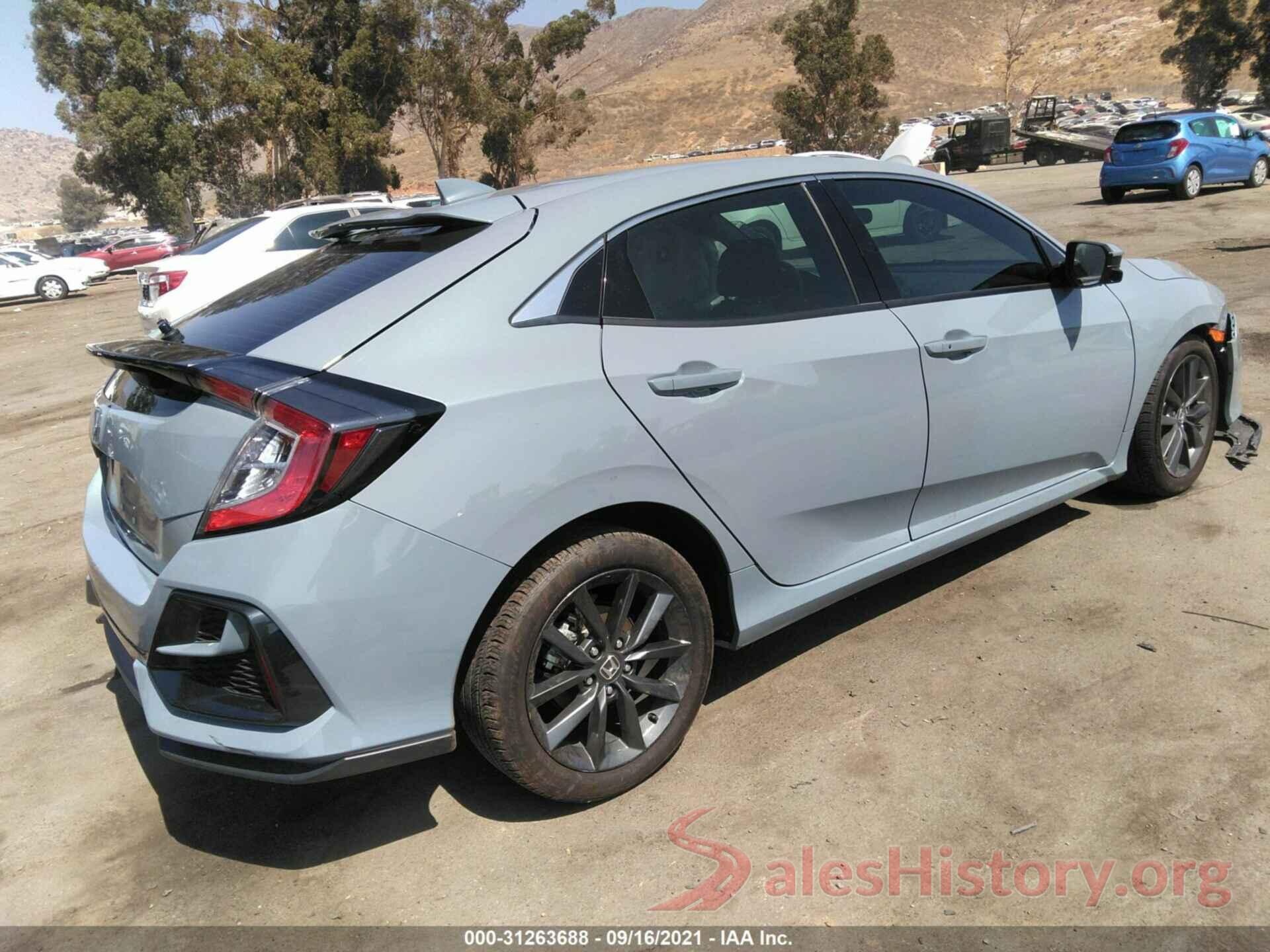 SHHFK7H68LU421667 2020 HONDA CIVIC HATCHBACK