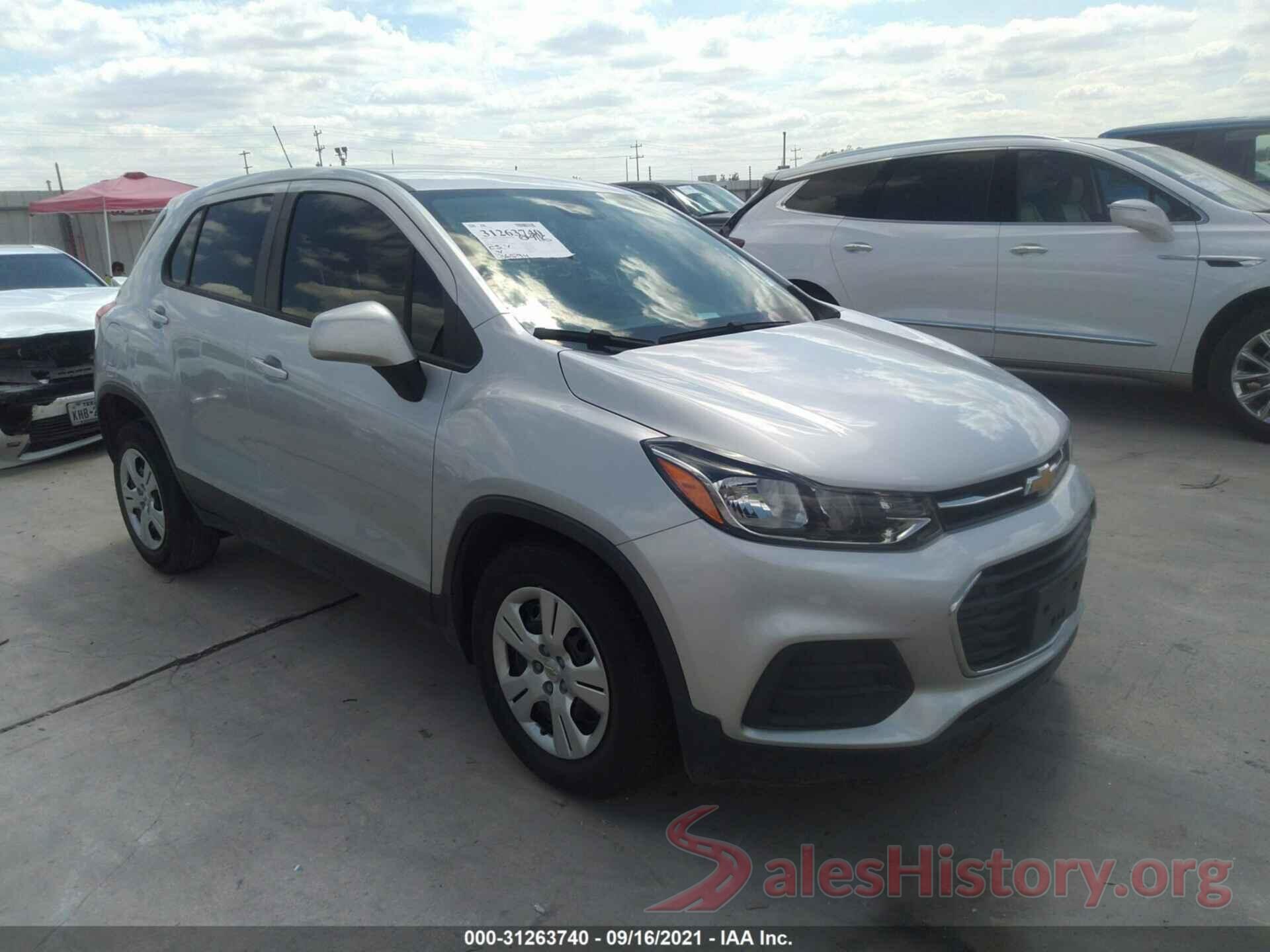 3GNCJKSB8HL205351 2017 CHEVROLET TRAX