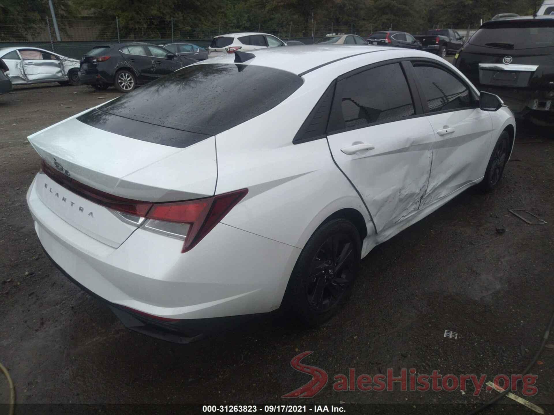 5NPLS4AG2MH010662 2021 HYUNDAI ELANTRA