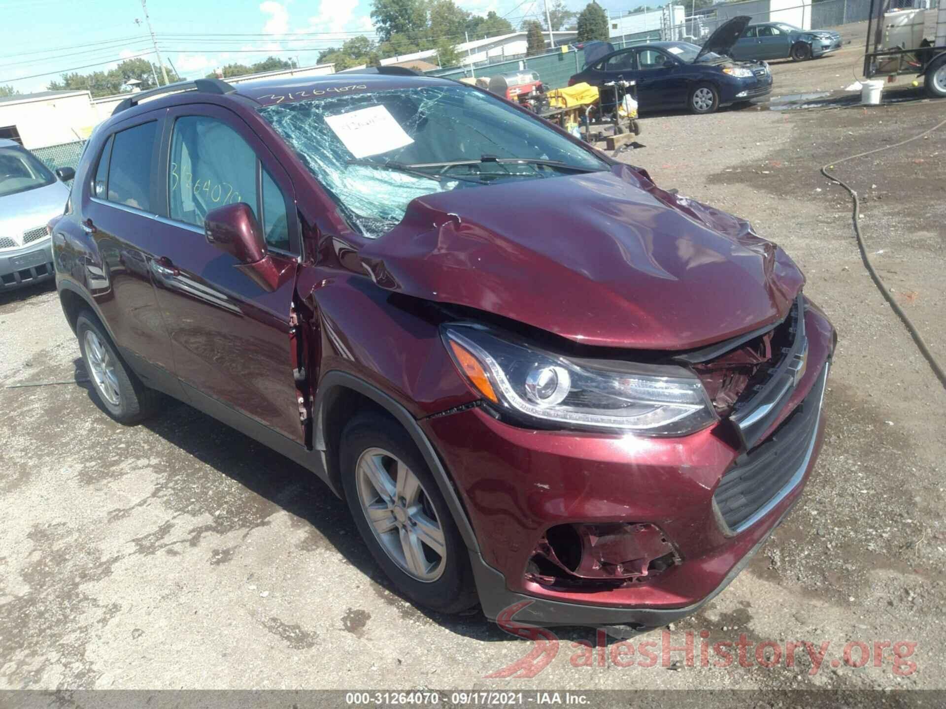 3GNCJLSBXHL224747 2017 CHEVROLET TRAX