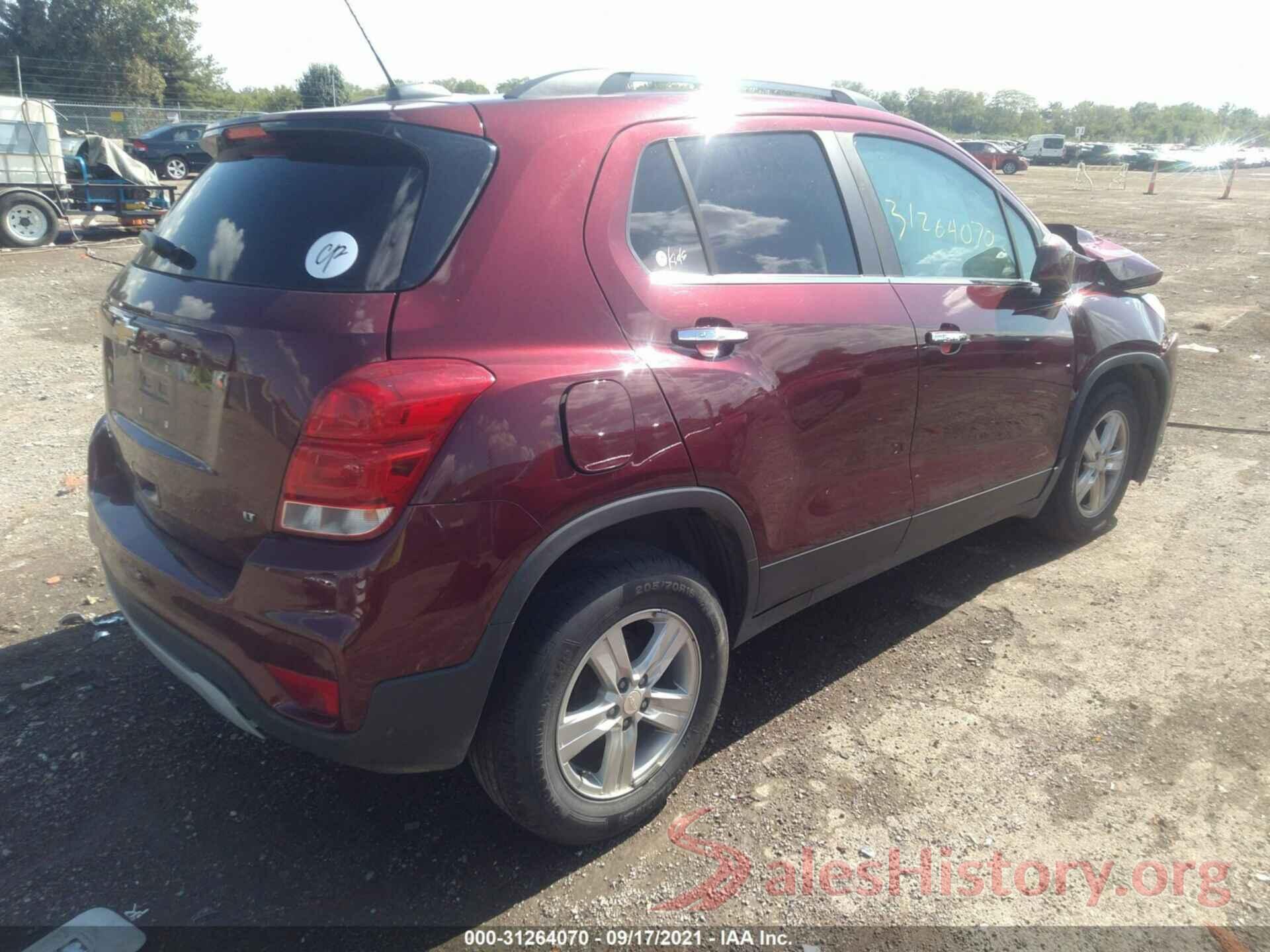 3GNCJLSBXHL224747 2017 CHEVROLET TRAX