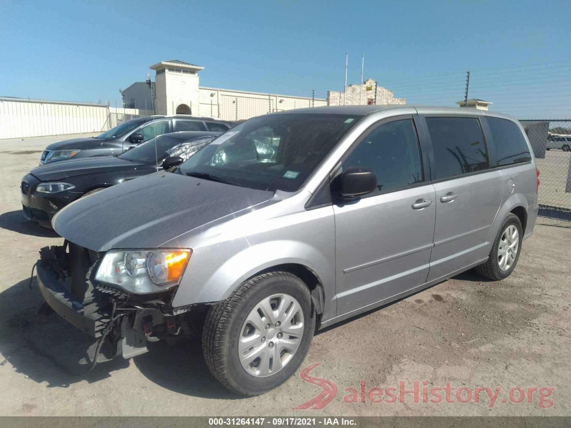 2C4RDGBG3HR846929 2017 DODGE GRAND CARAVAN