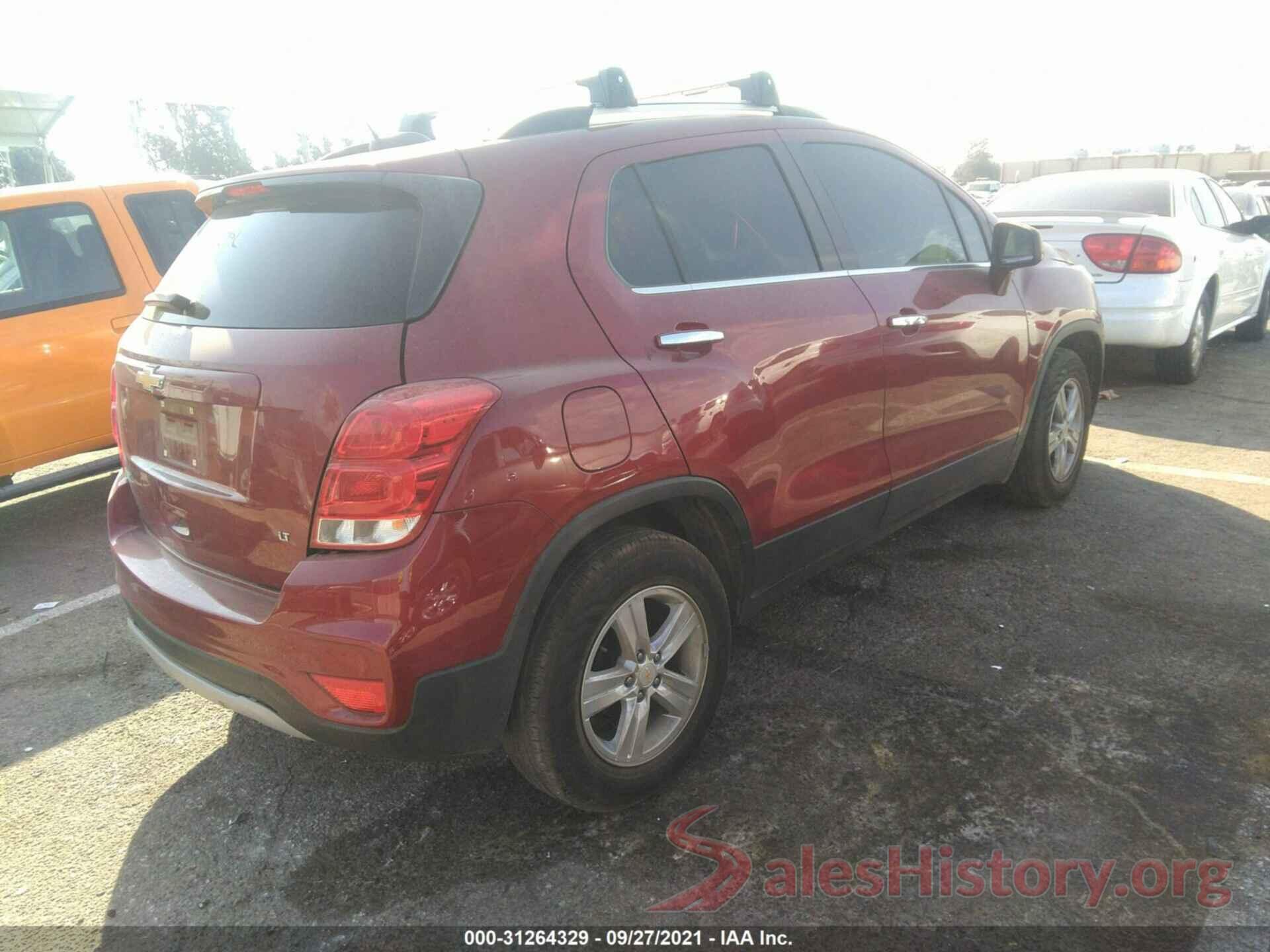 3GNCJLSB2LL209197 2020 CHEVROLET TRAX