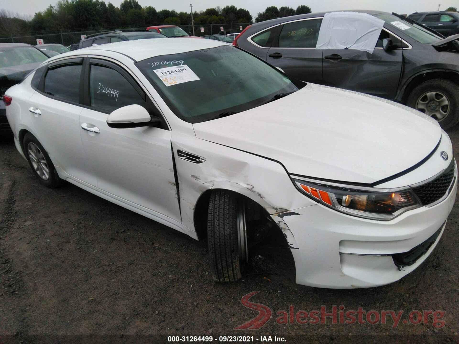 5XXGT4L38GG027796 2016 KIA OPTIMA