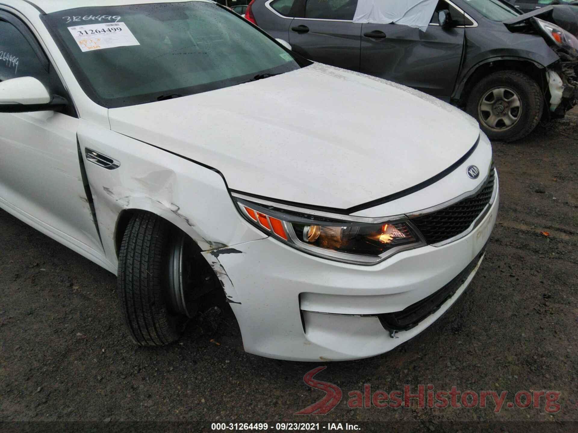 5XXGT4L38GG027796 2016 KIA OPTIMA