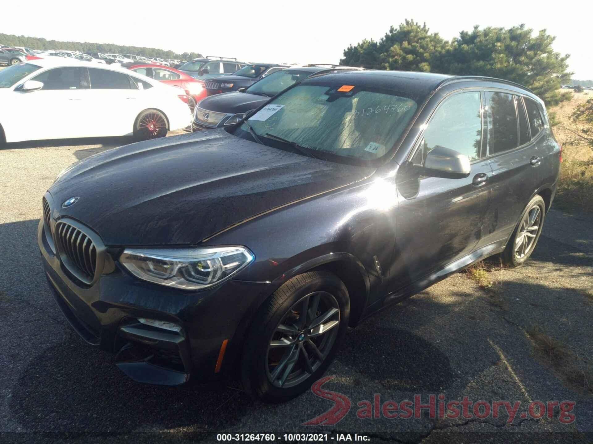 5UXTS3C57K0Z03988 2019 BMW X3