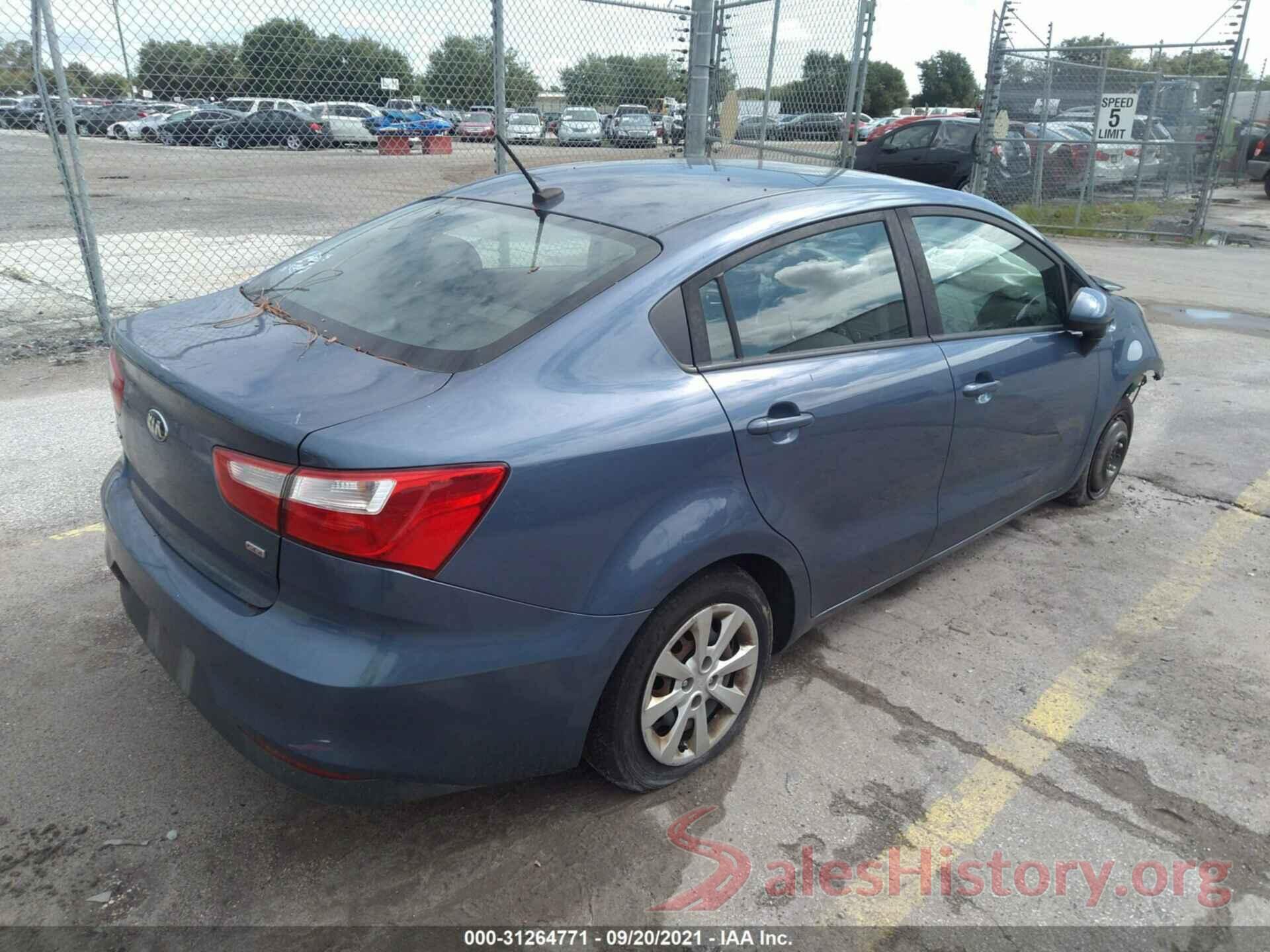 KNADM4A35G6689947 2016 KIA RIO