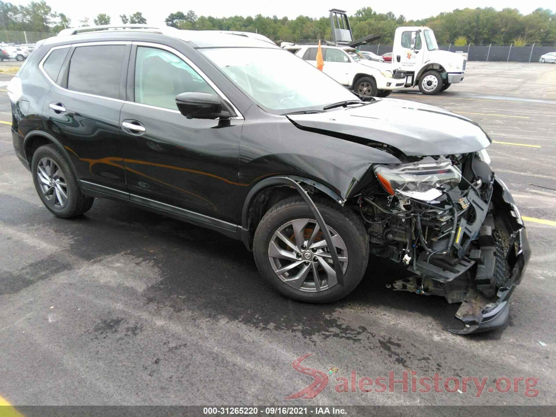 5N1AT2MVXGC872767 2016 NISSAN ROGUE