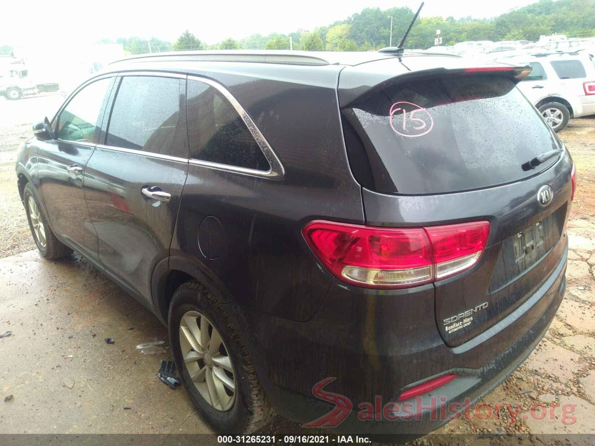 5XYPG4A36HG293063 2017 KIA SORENTO