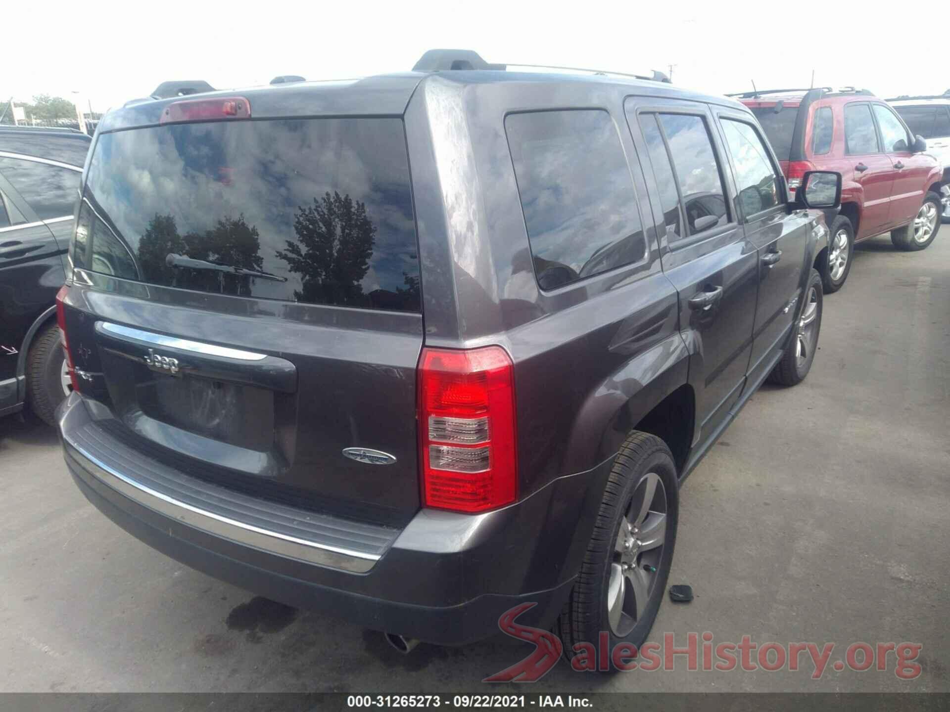 1C4NJRFB3HD107421 2017 JEEP PATRIOT