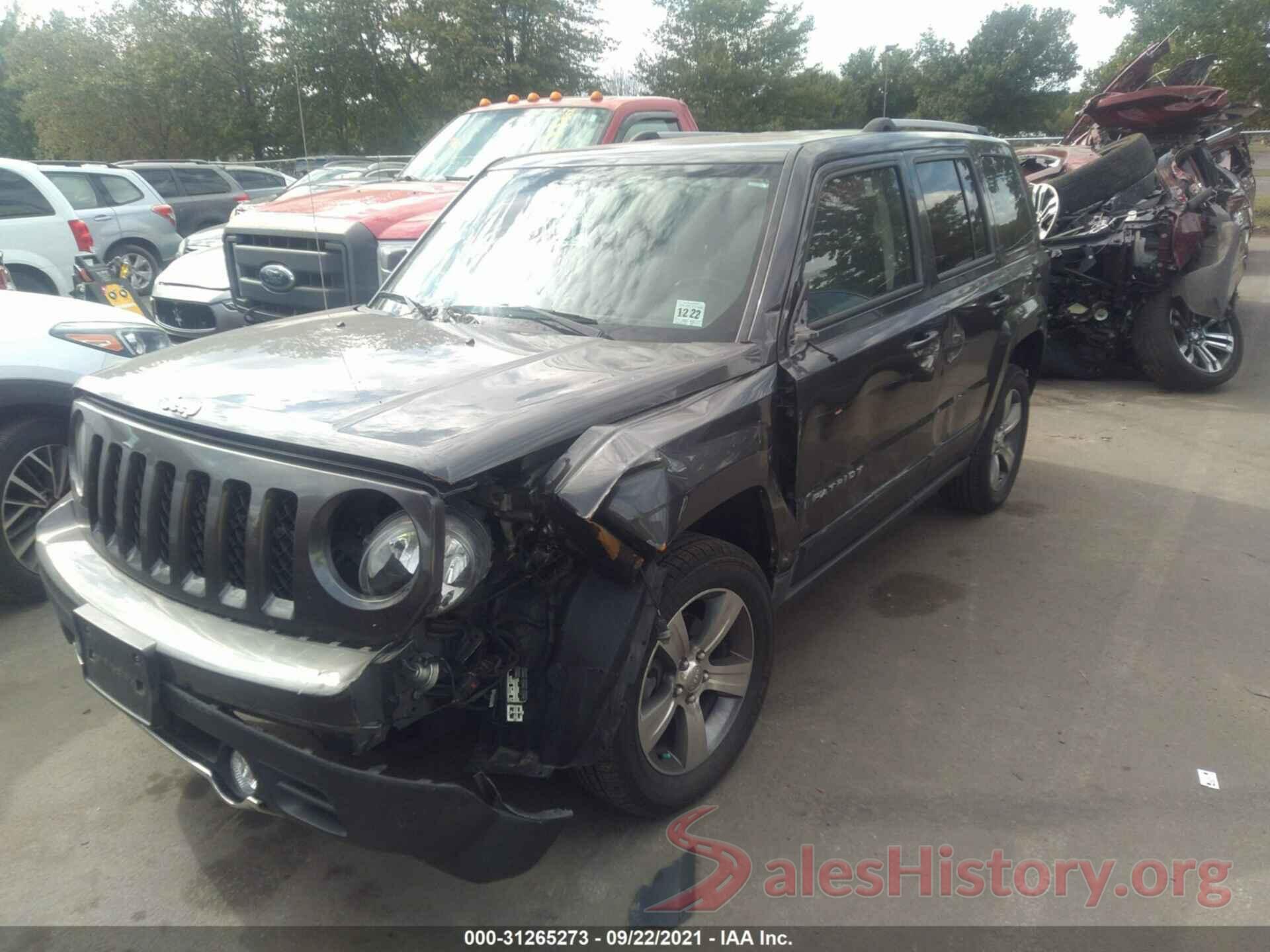 1C4NJRFB3HD107421 2017 JEEP PATRIOT