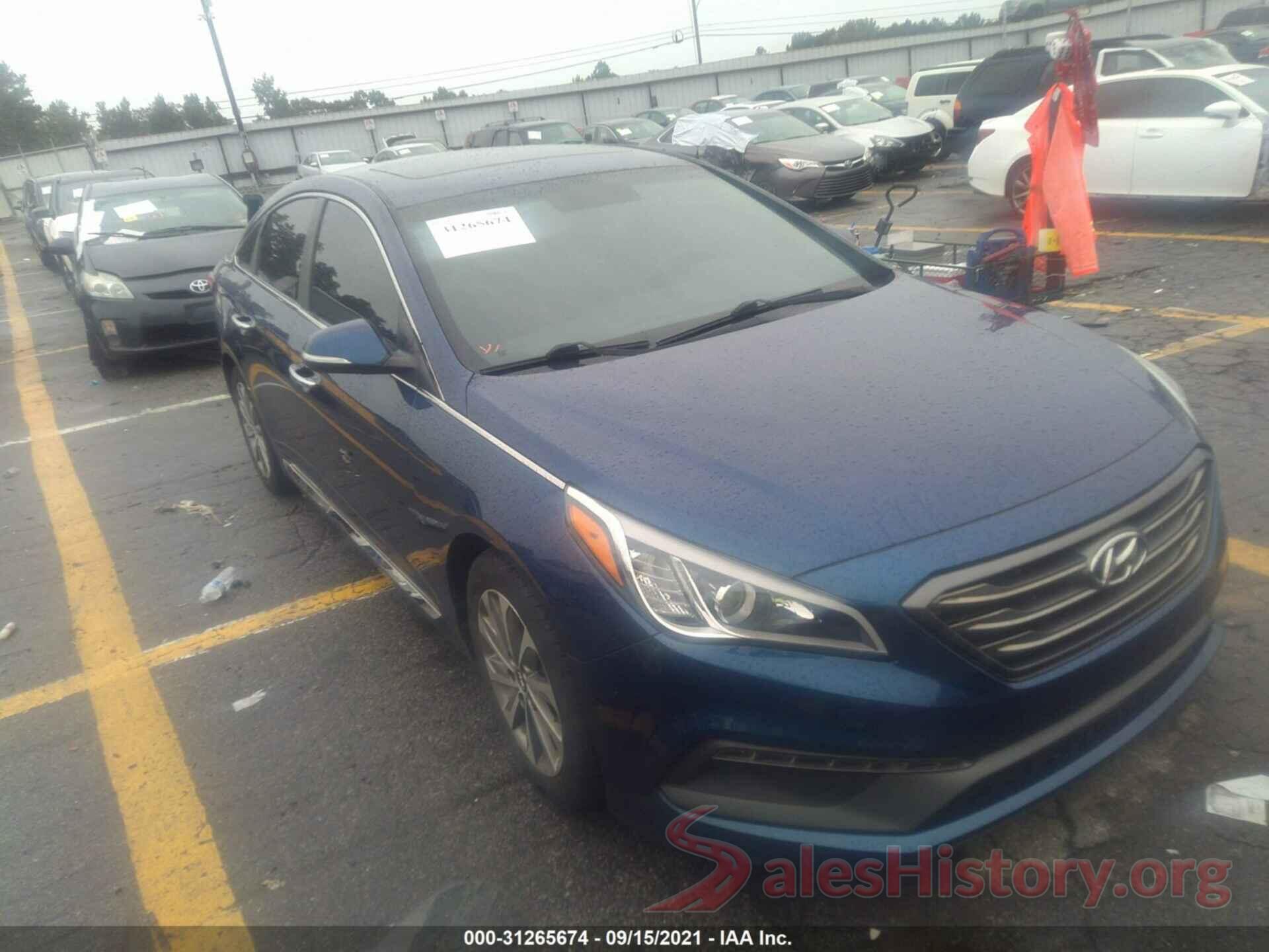 5NPE34AFXHH509602 2017 HYUNDAI SONATA