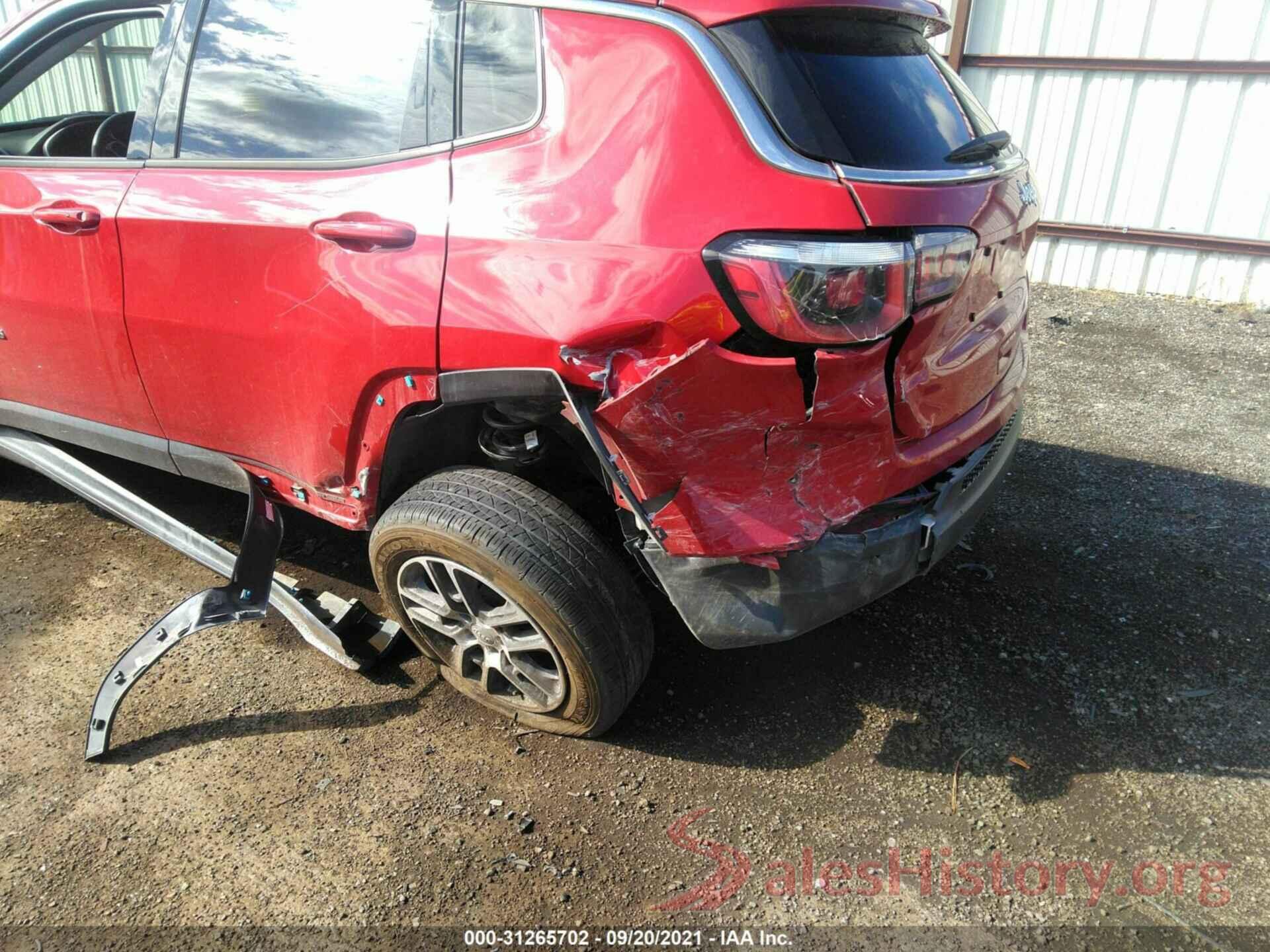 3C4NJCBB5LT144461 2020 JEEP COMPASS