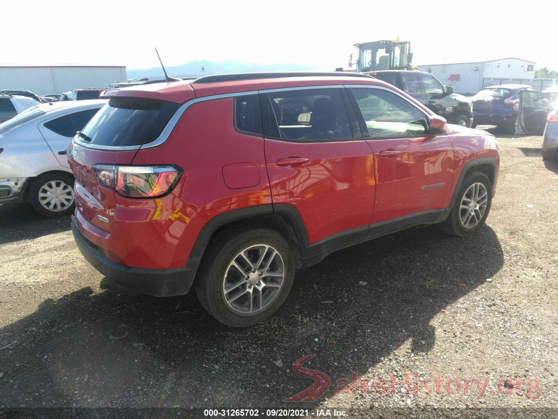 3C4NJCBB5LT144461 2020 JEEP COMPASS