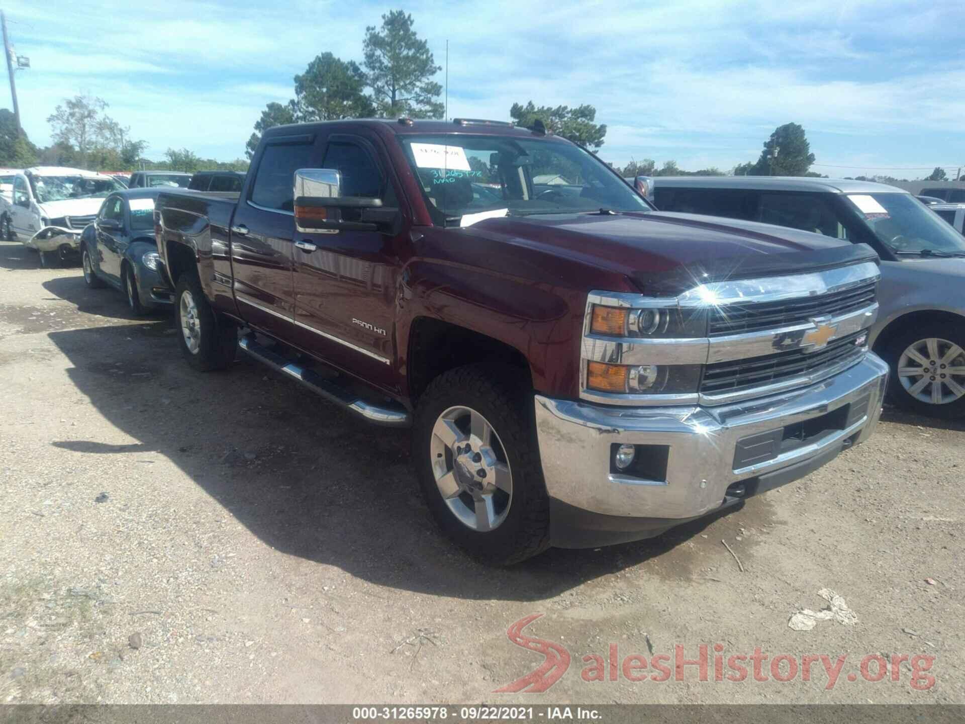 1GC1KWEG0GF307988 2016 CHEVROLET SILVERADO 2500HD