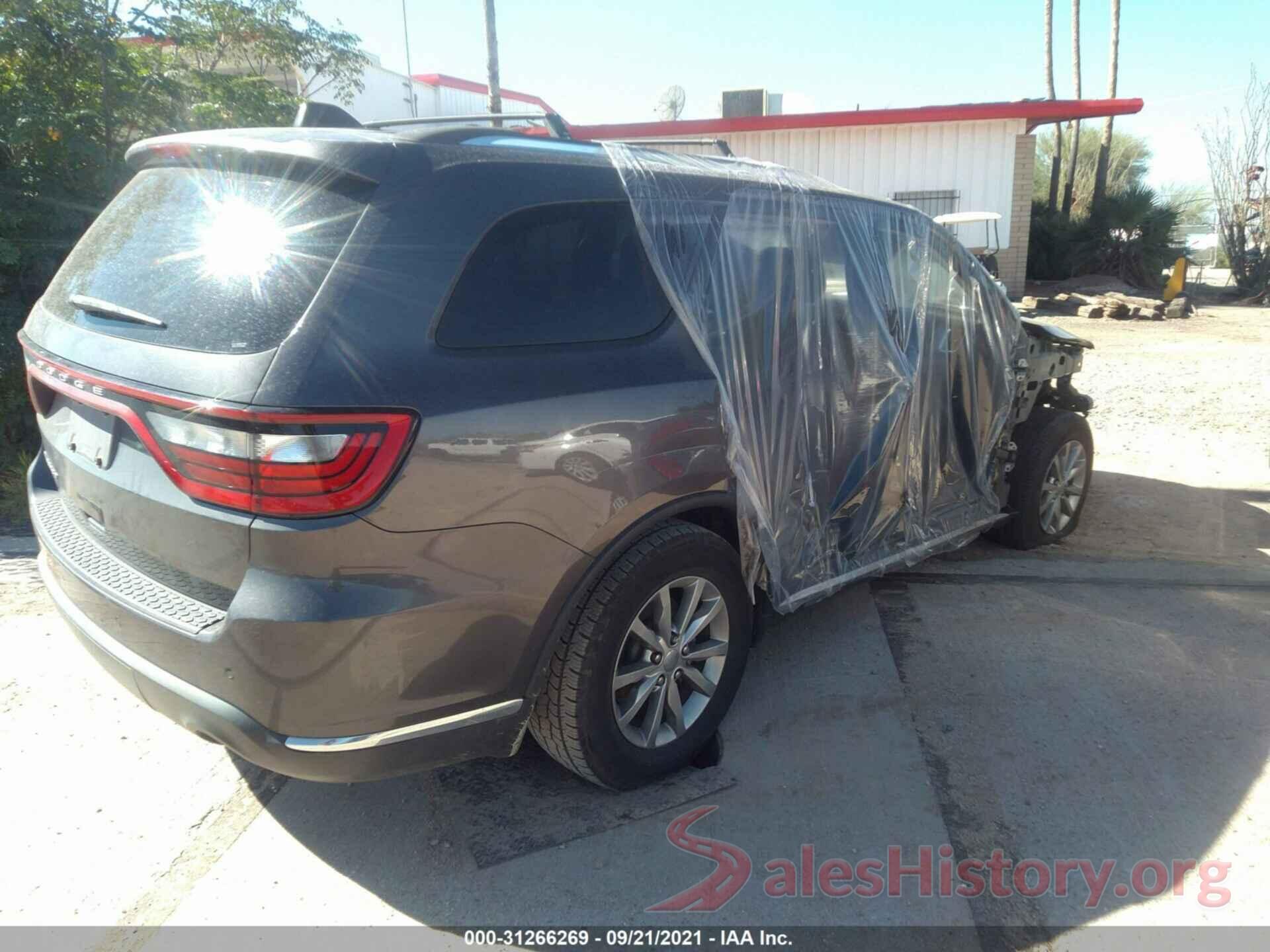 1C4RDHAG8GC459629 2016 DODGE DURANGO