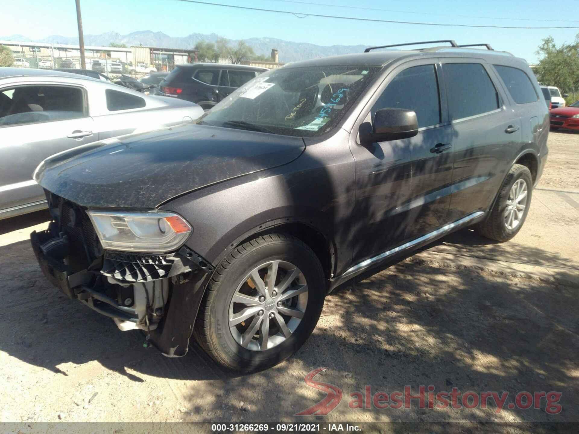 1C4RDHAG8GC459629 2016 DODGE DURANGO