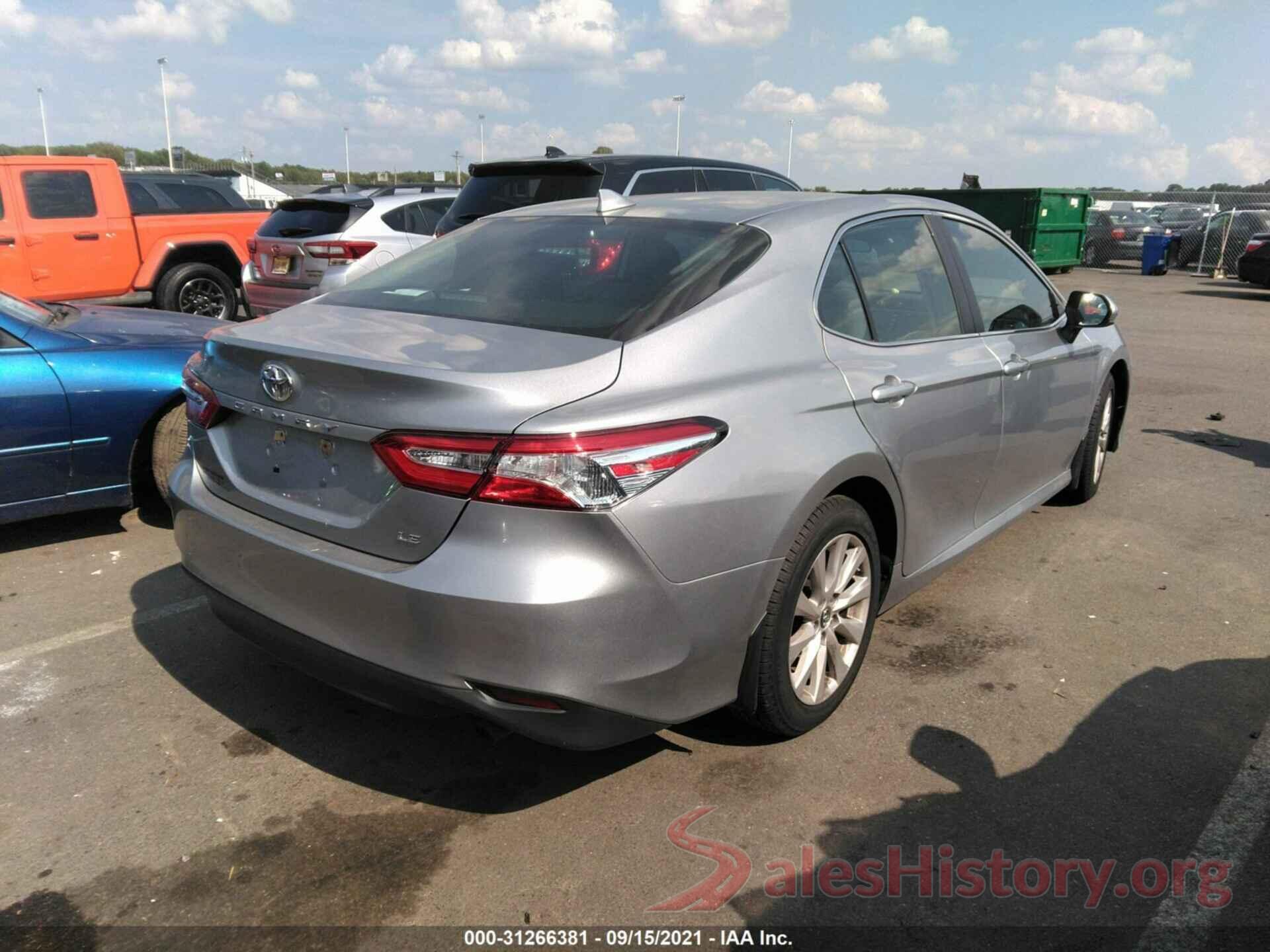 4T1B11HK7KU696672 2019 TOYOTA CAMRY