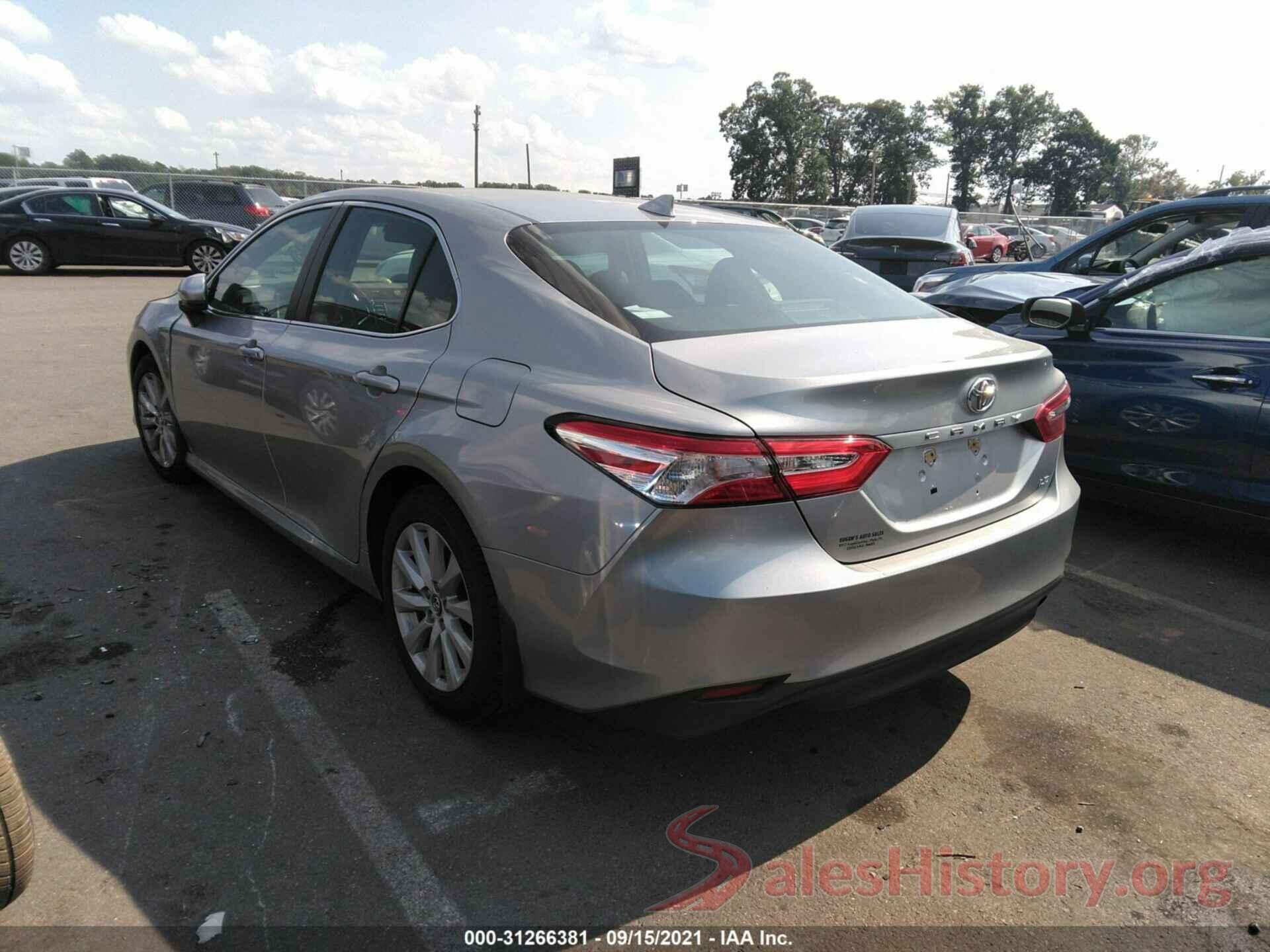 4T1B11HK7KU696672 2019 TOYOTA CAMRY