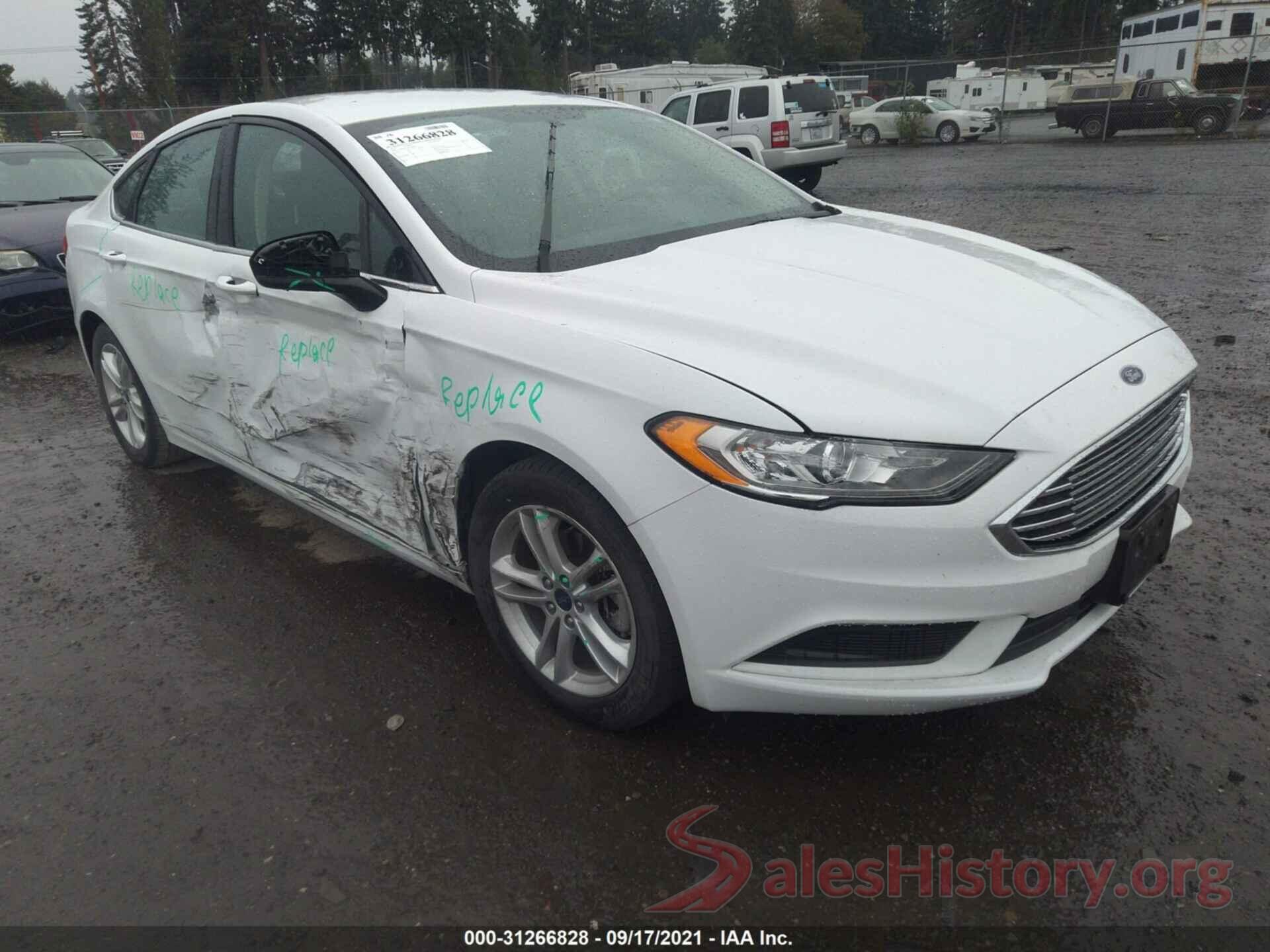 3FA6P0HD9JR196962 2018 FORD FUSION