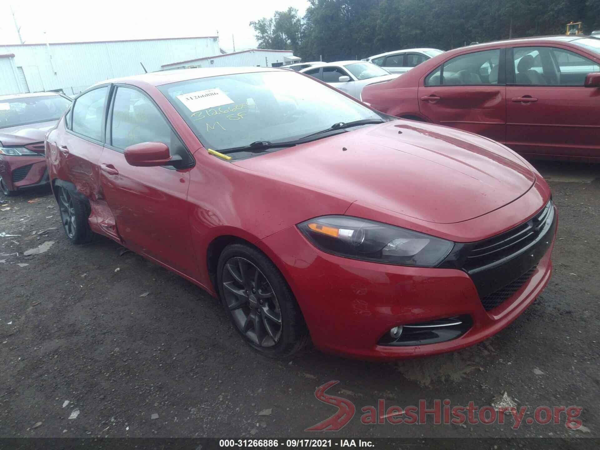 1C3CDFBB1GD516894 2016 DODGE DART