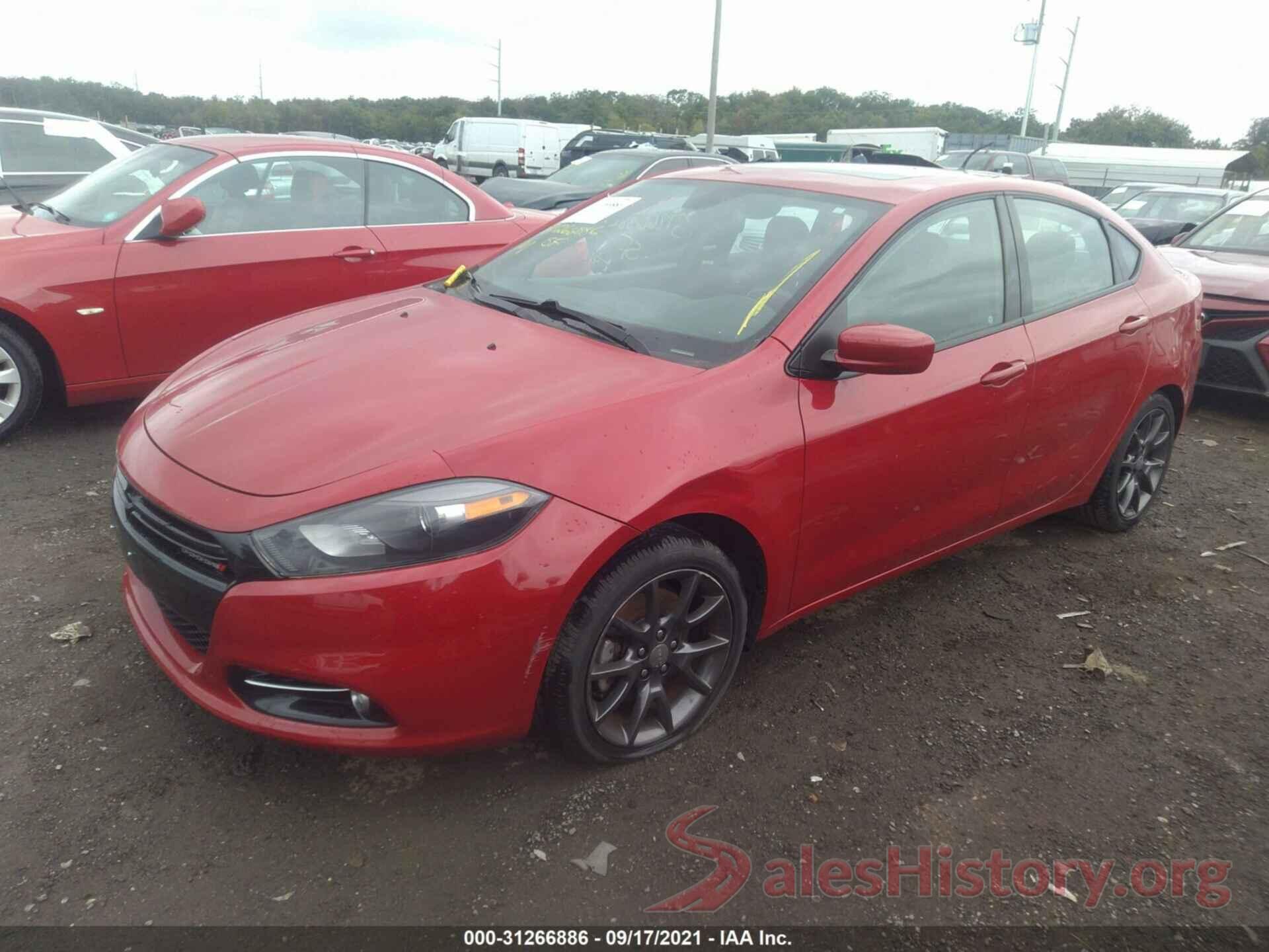 1C3CDFBB1GD516894 2016 DODGE DART