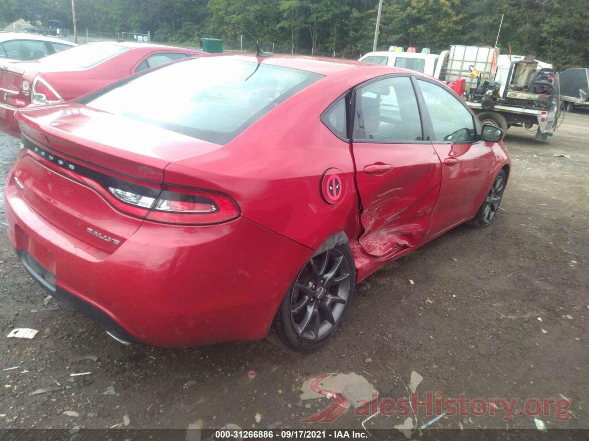 1C3CDFBB1GD516894 2016 DODGE DART