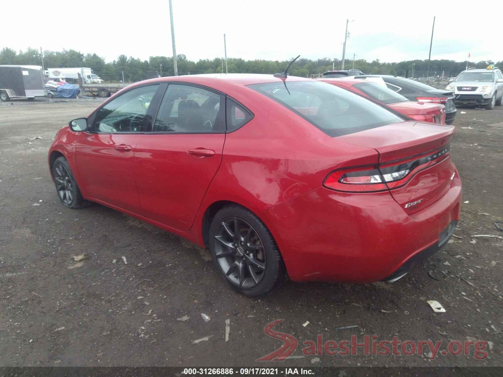 1C3CDFBB1GD516894 2016 DODGE DART