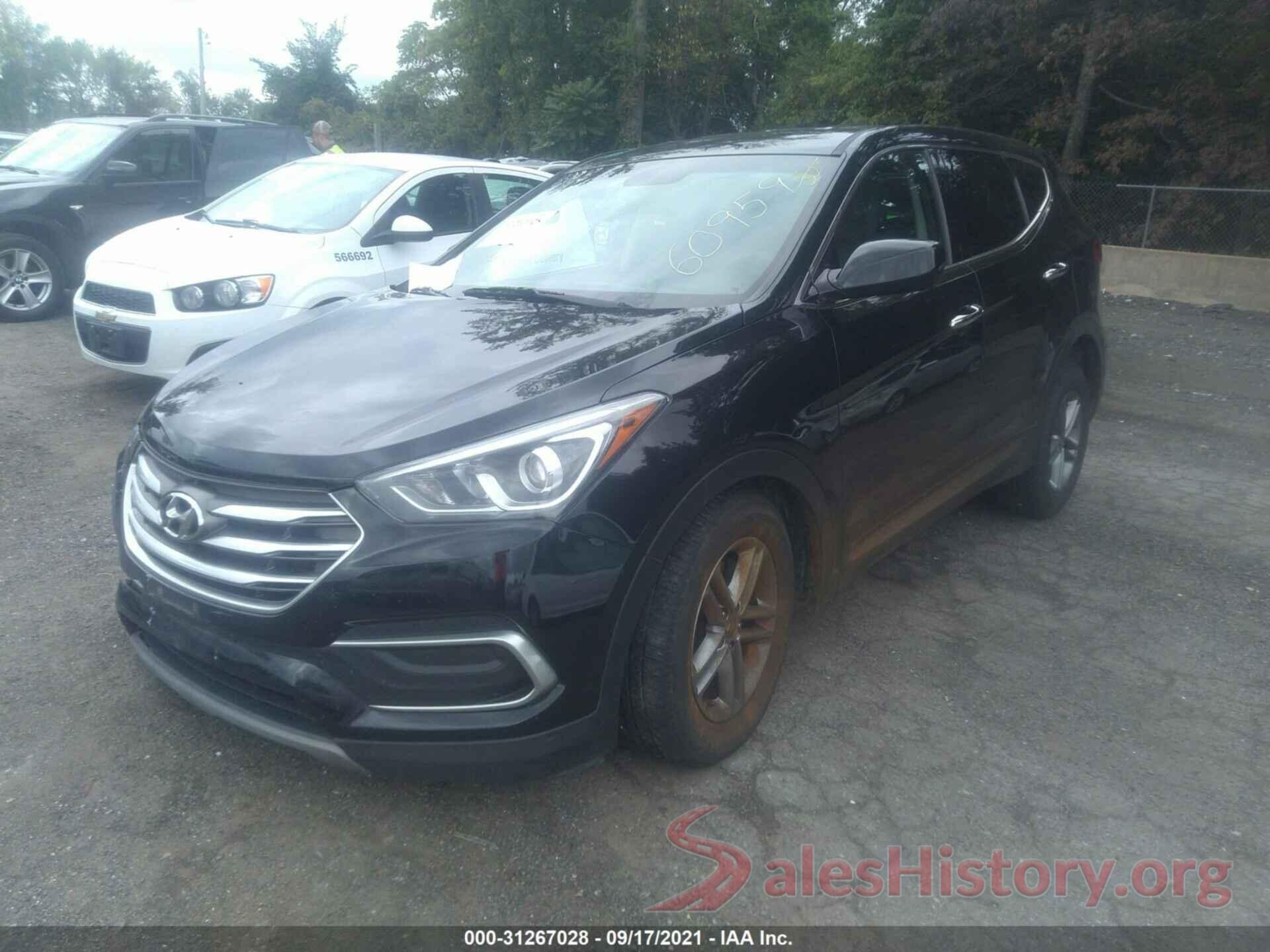 5XYZT3LB5JG560959 2018 HYUNDAI SANTA FE SPORT