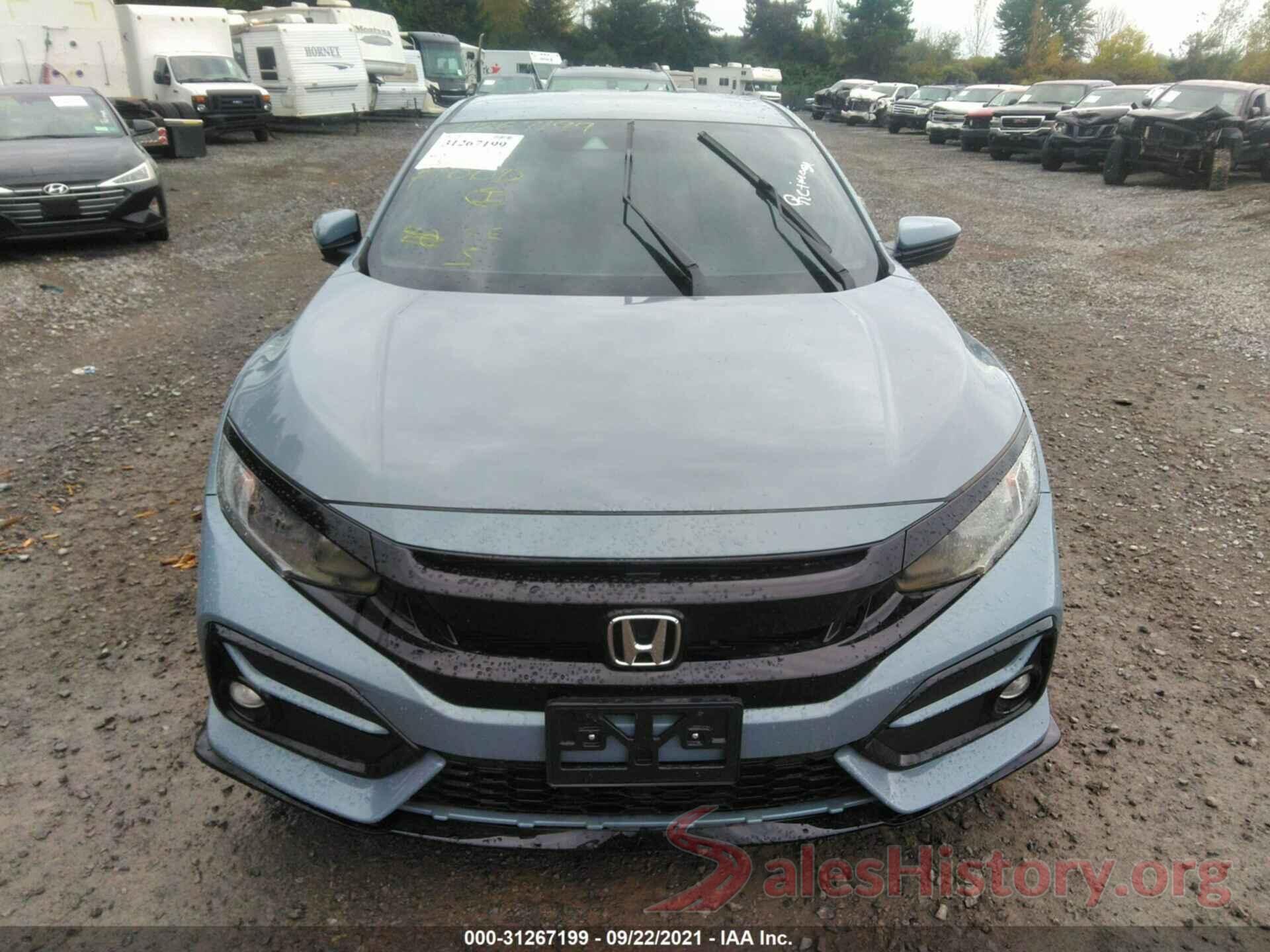 SHHFK7G48MU216285 2021 HONDA CIVIC HATCHBACK