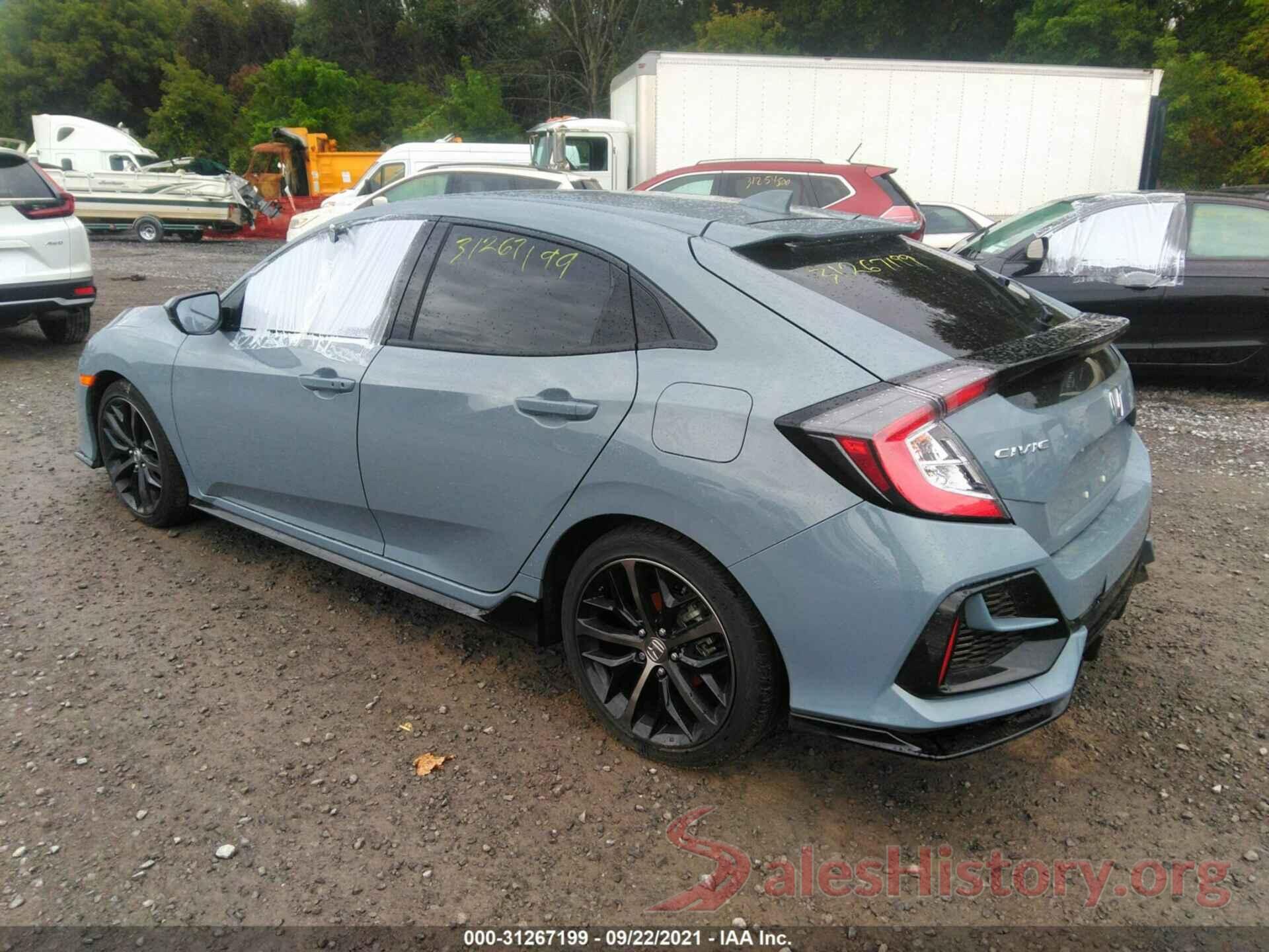 SHHFK7G48MU216285 2021 HONDA CIVIC HATCHBACK