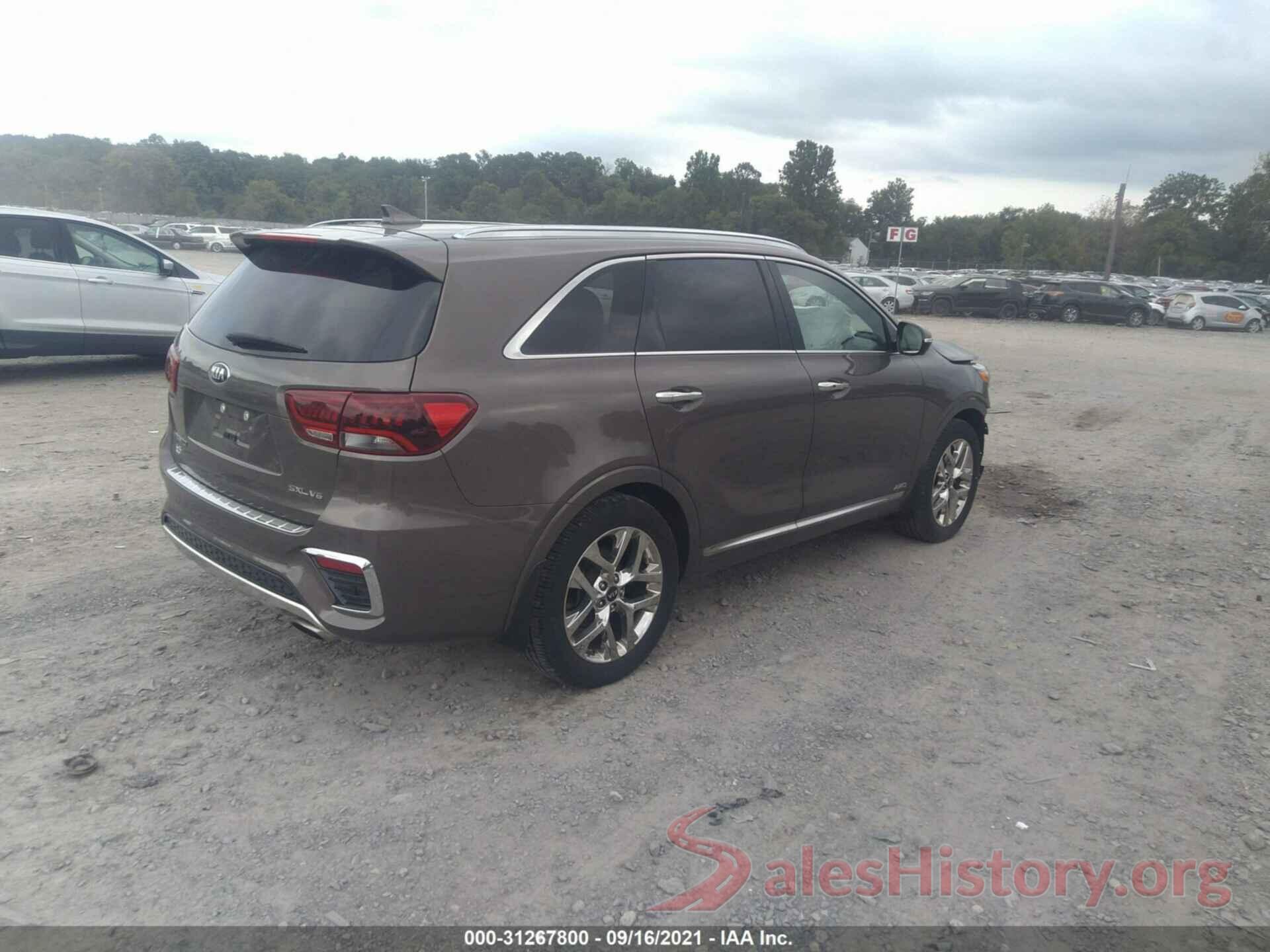 5XYPKDA55KG478745 2019 KIA SORENTO