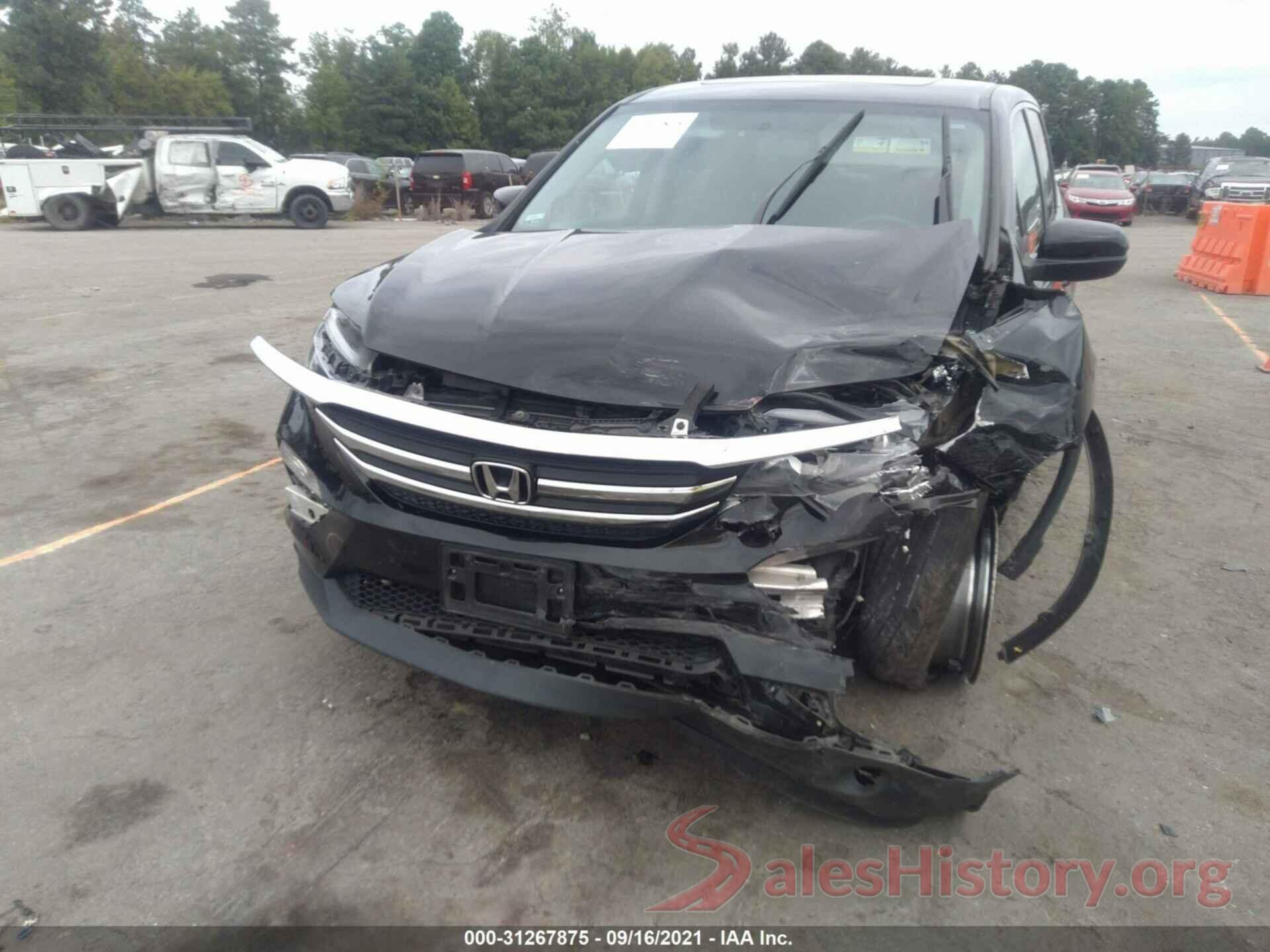 5FNYF5H50HB040798 2017 HONDA PILOT