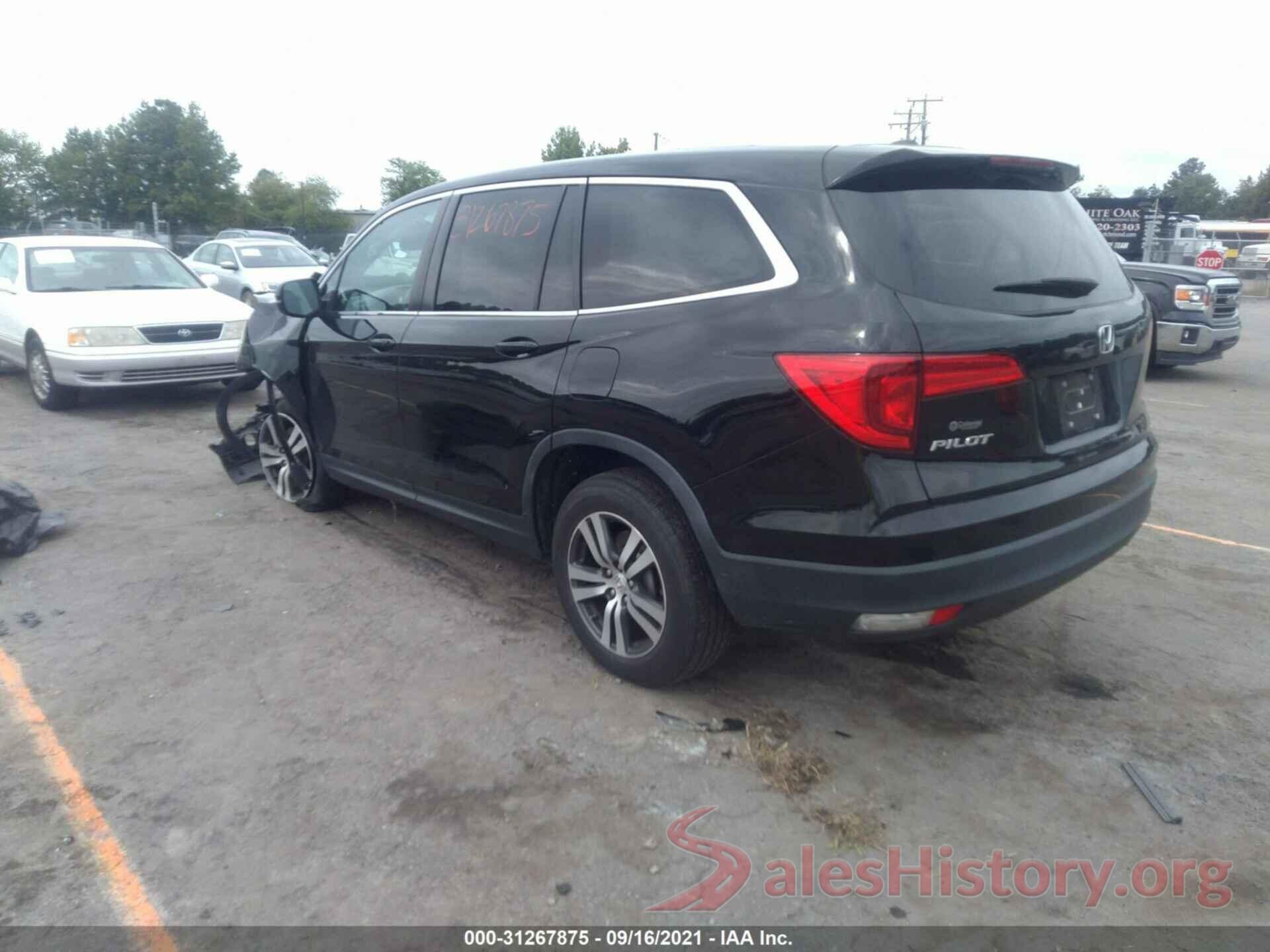 5FNYF5H50HB040798 2017 HONDA PILOT