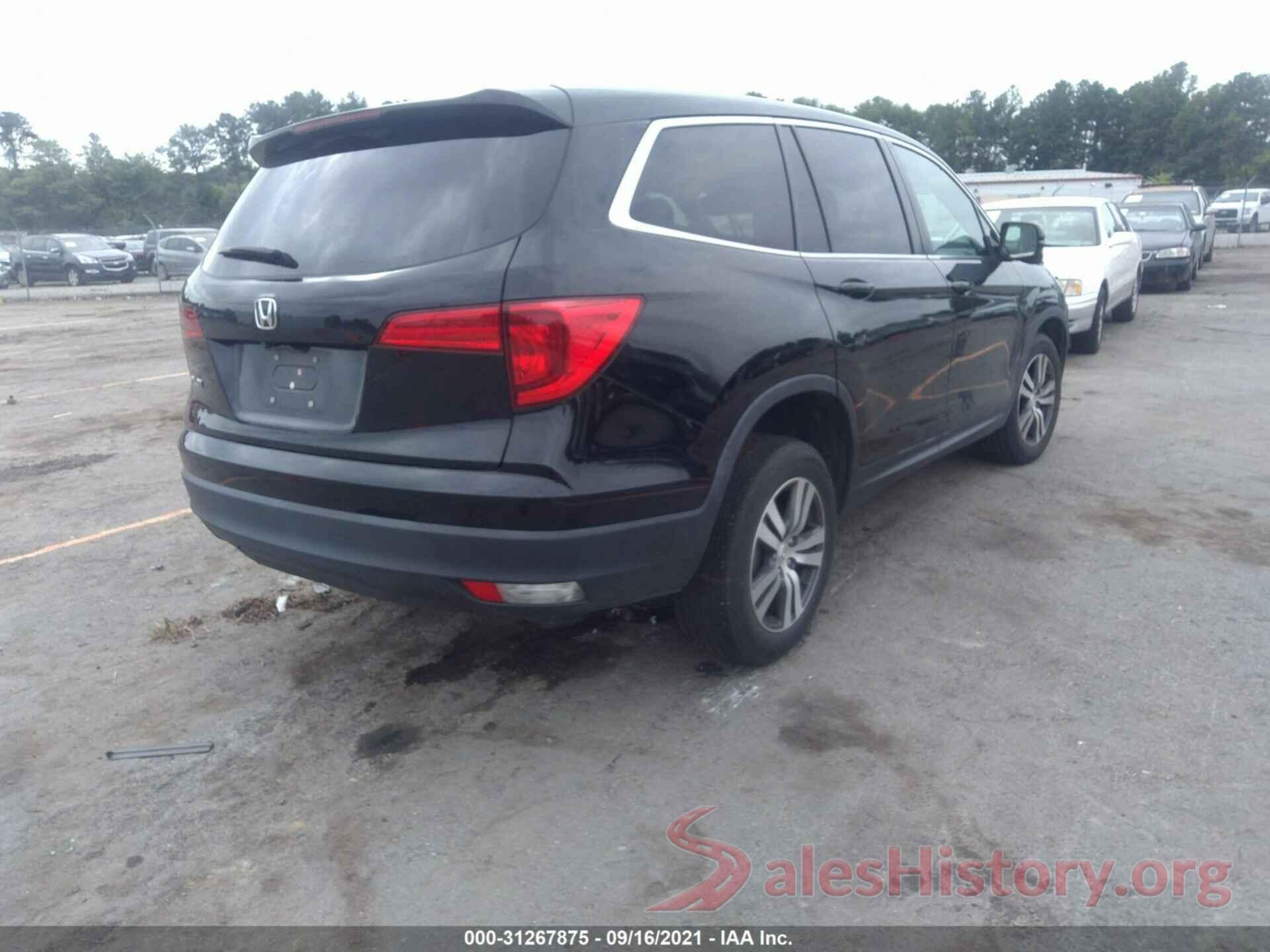 5FNYF5H50HB040798 2017 HONDA PILOT