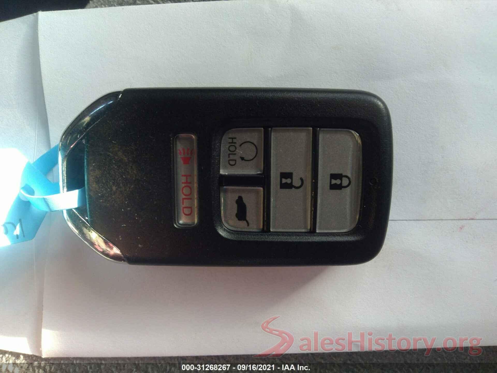 5FNYF5H30GB033055 2016 HONDA PILOT