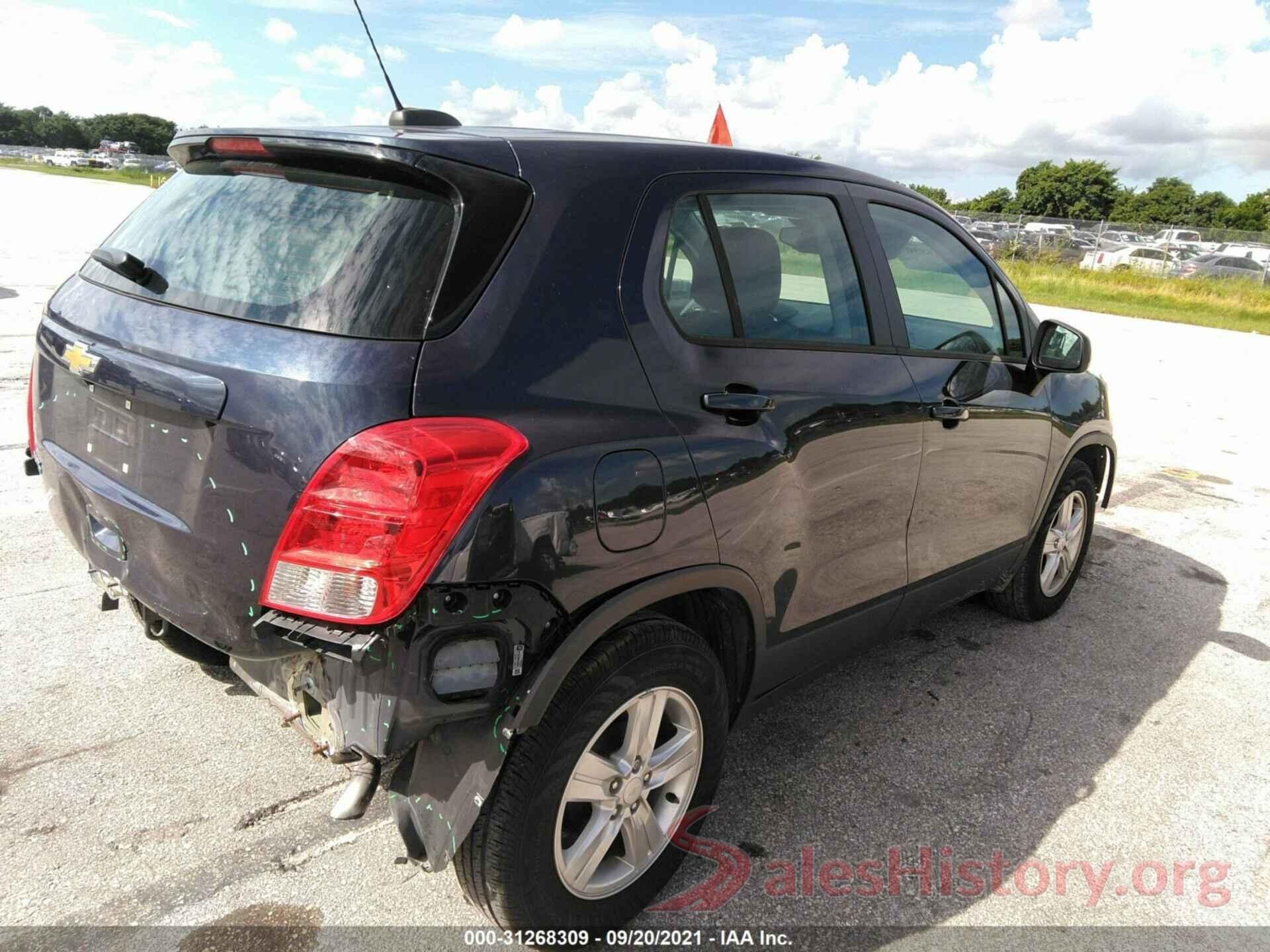 3GNCJKSB0KL302597 2019 CHEVROLET TRAX