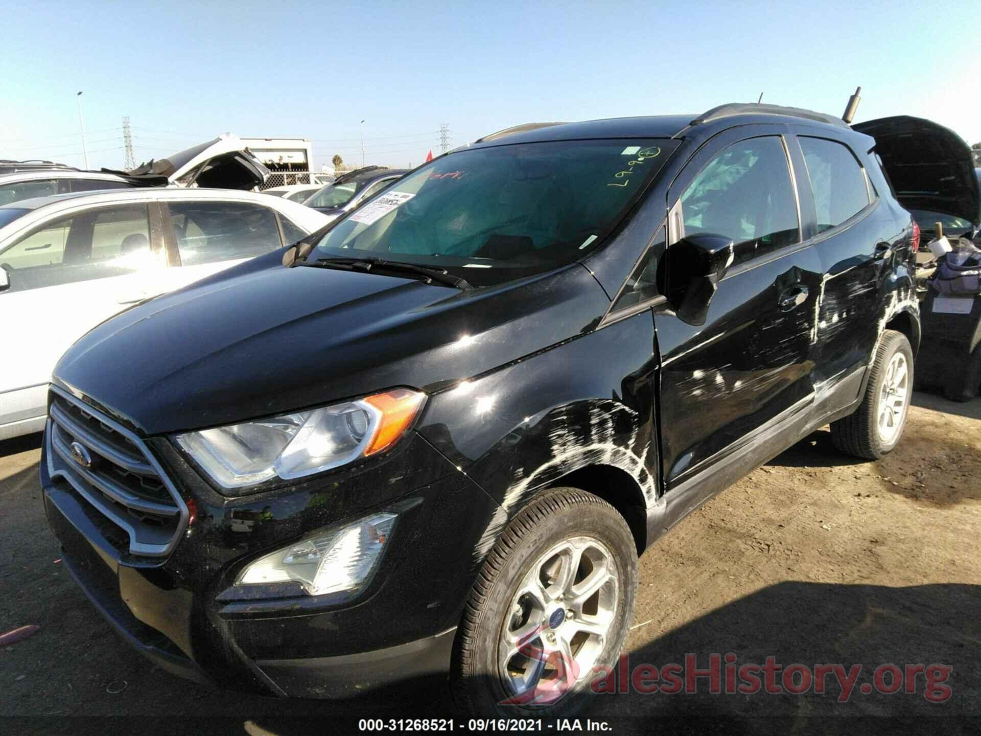 MAJ6S3GL6LC339232 2020 FORD ECOSPORT